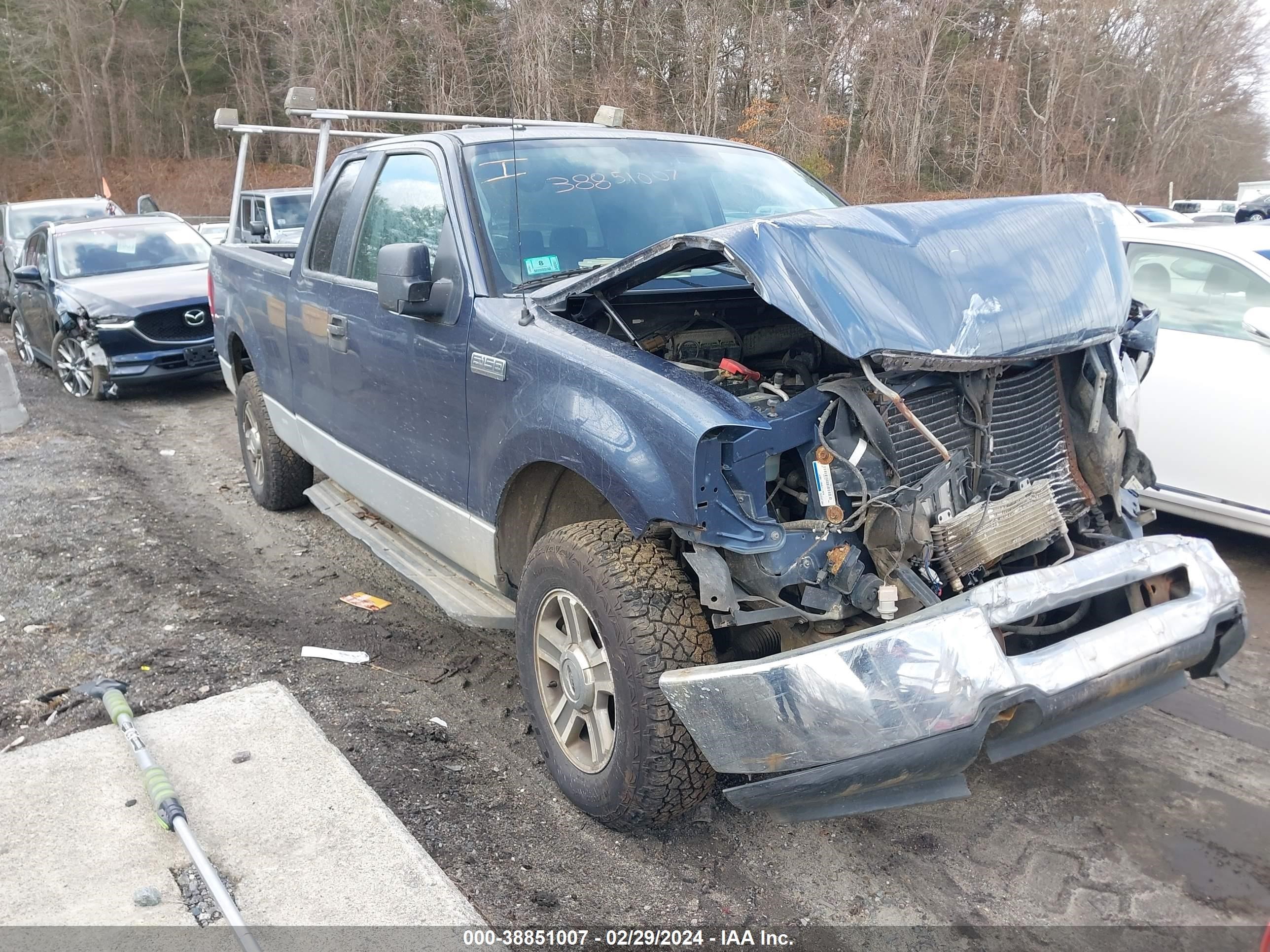 FORD F-150 2006 1ftrx14w66nb38404