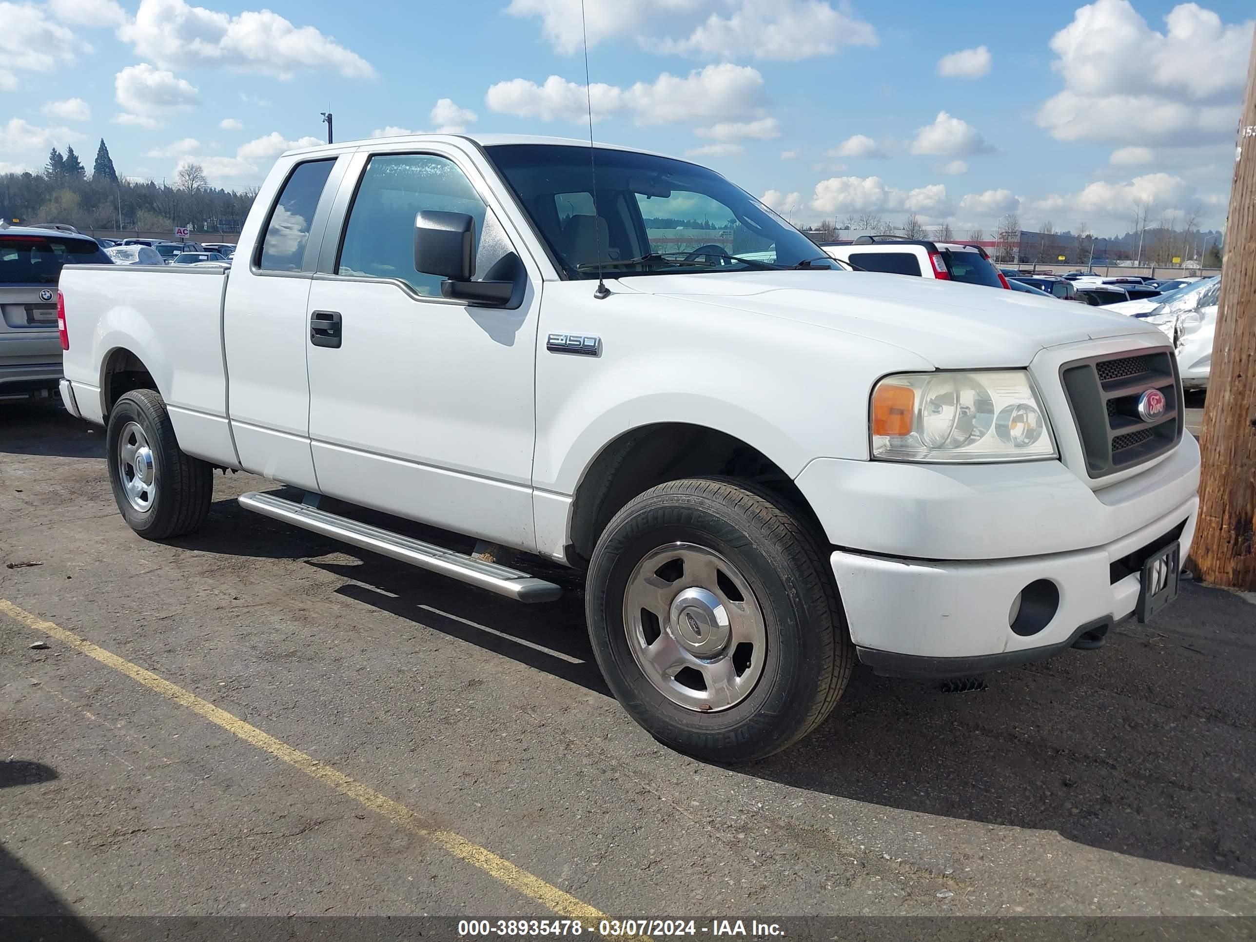 FORD F-150 2007 1ftrx14w77fa59044