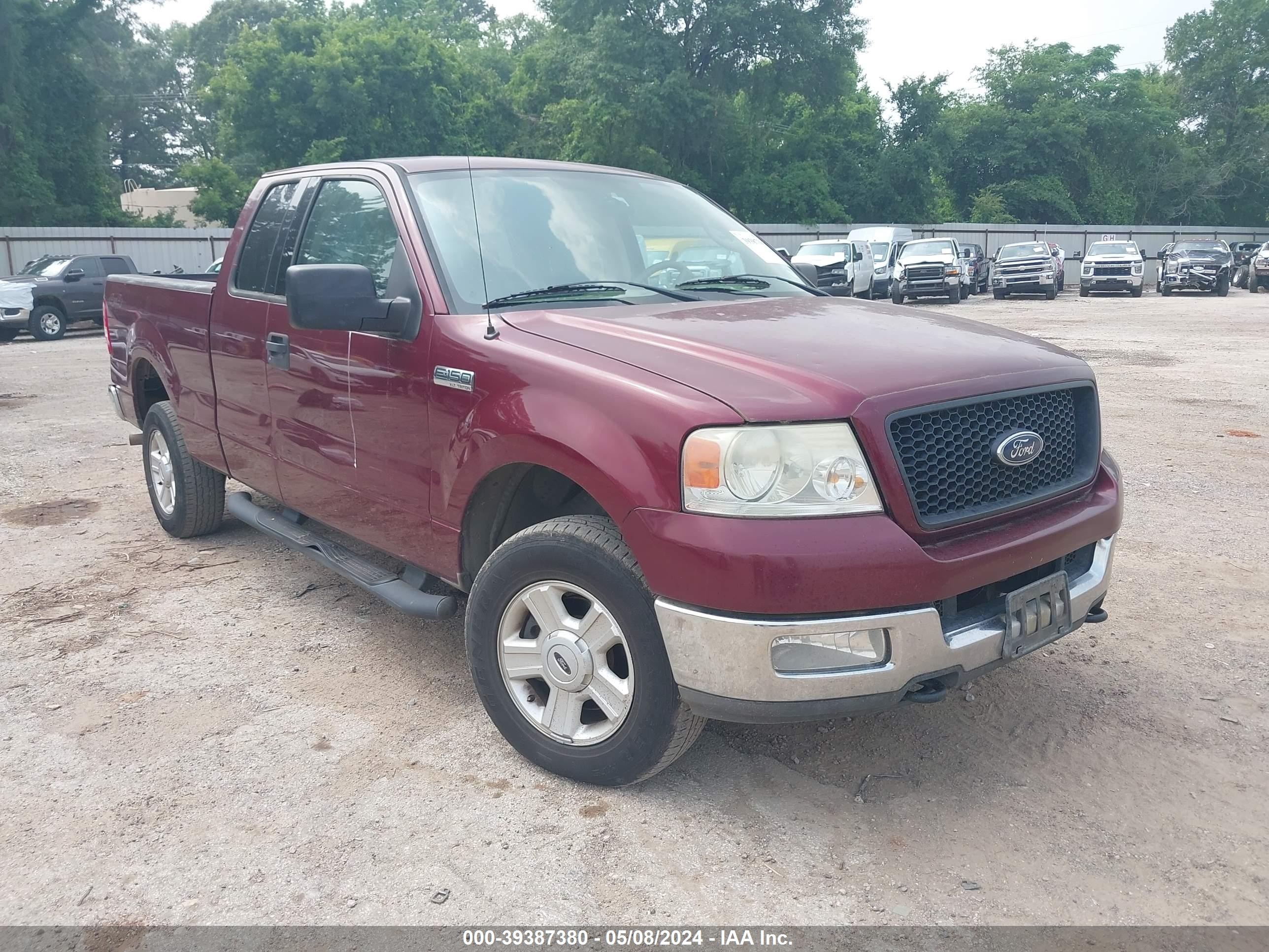 FORD F-150 2004 1ftrx14w84nd20841