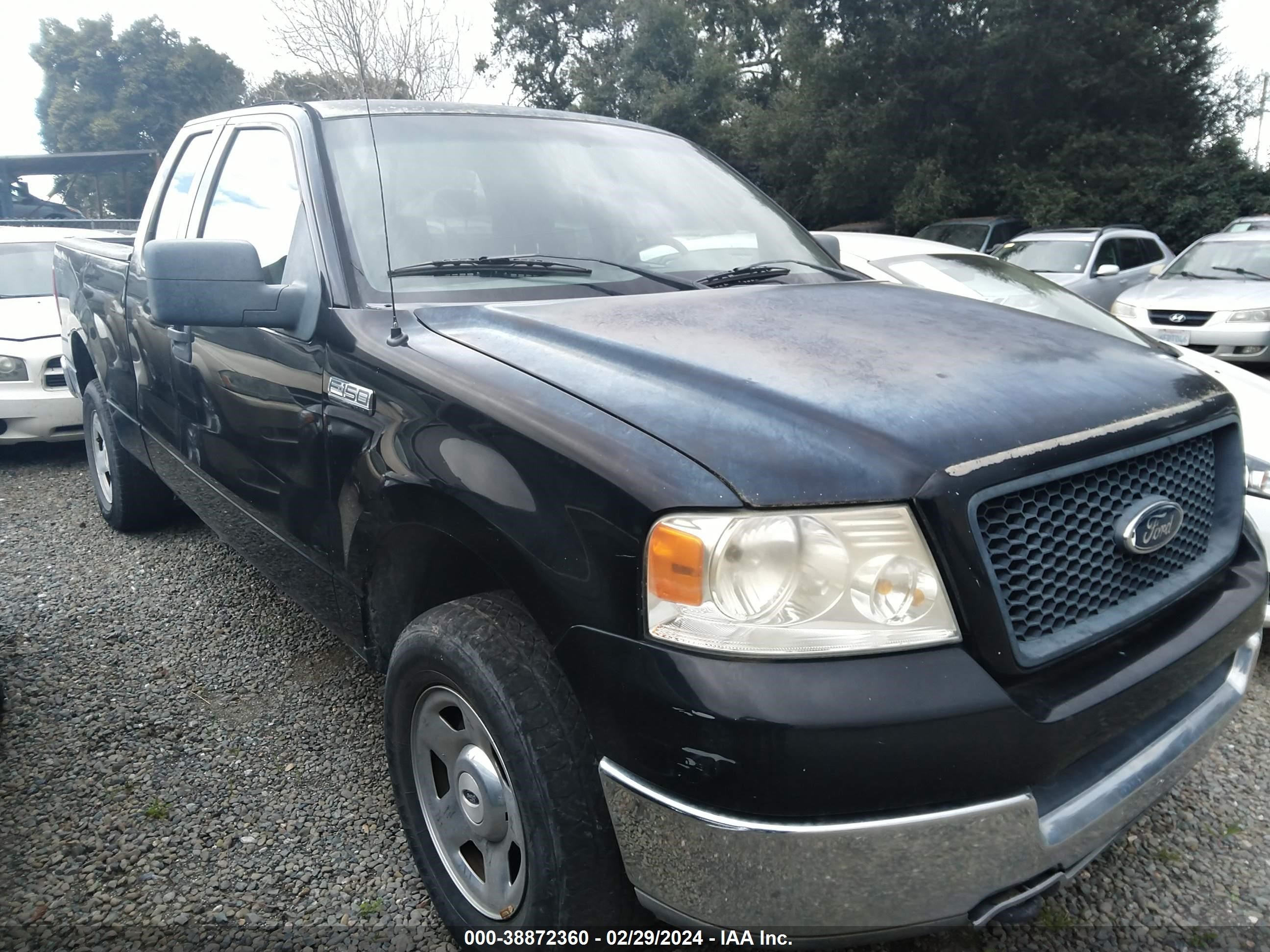 FORD F-150 2005 1ftrx14w85na46127