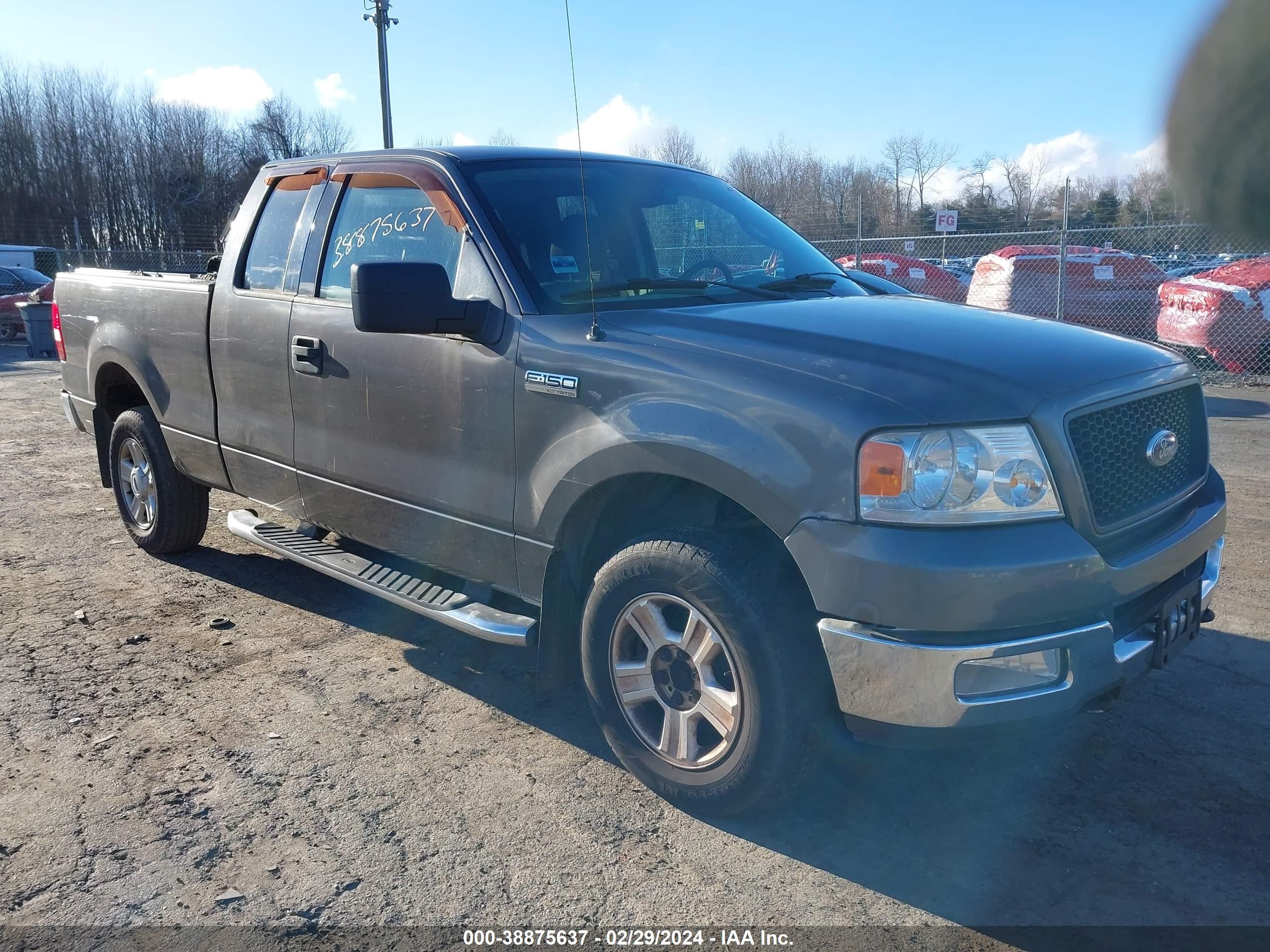 FORD F-150 2004 1ftrx14wx4fa27717