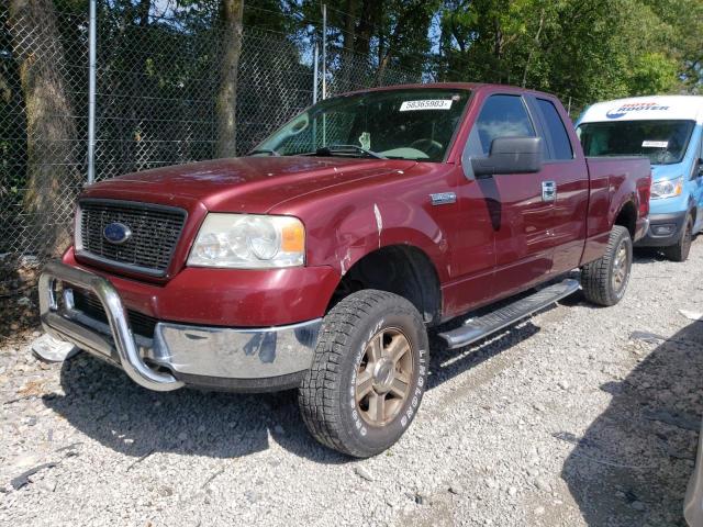 FORD F150 2005 1ftrx14wx5fb22442