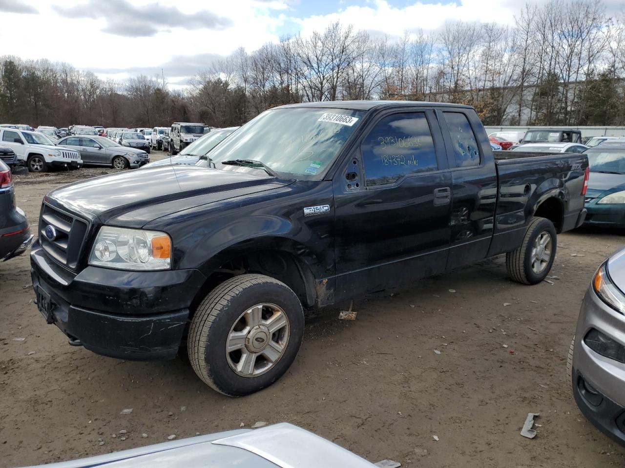 FORD F-150 2005 1ftrx14wx5nb17635