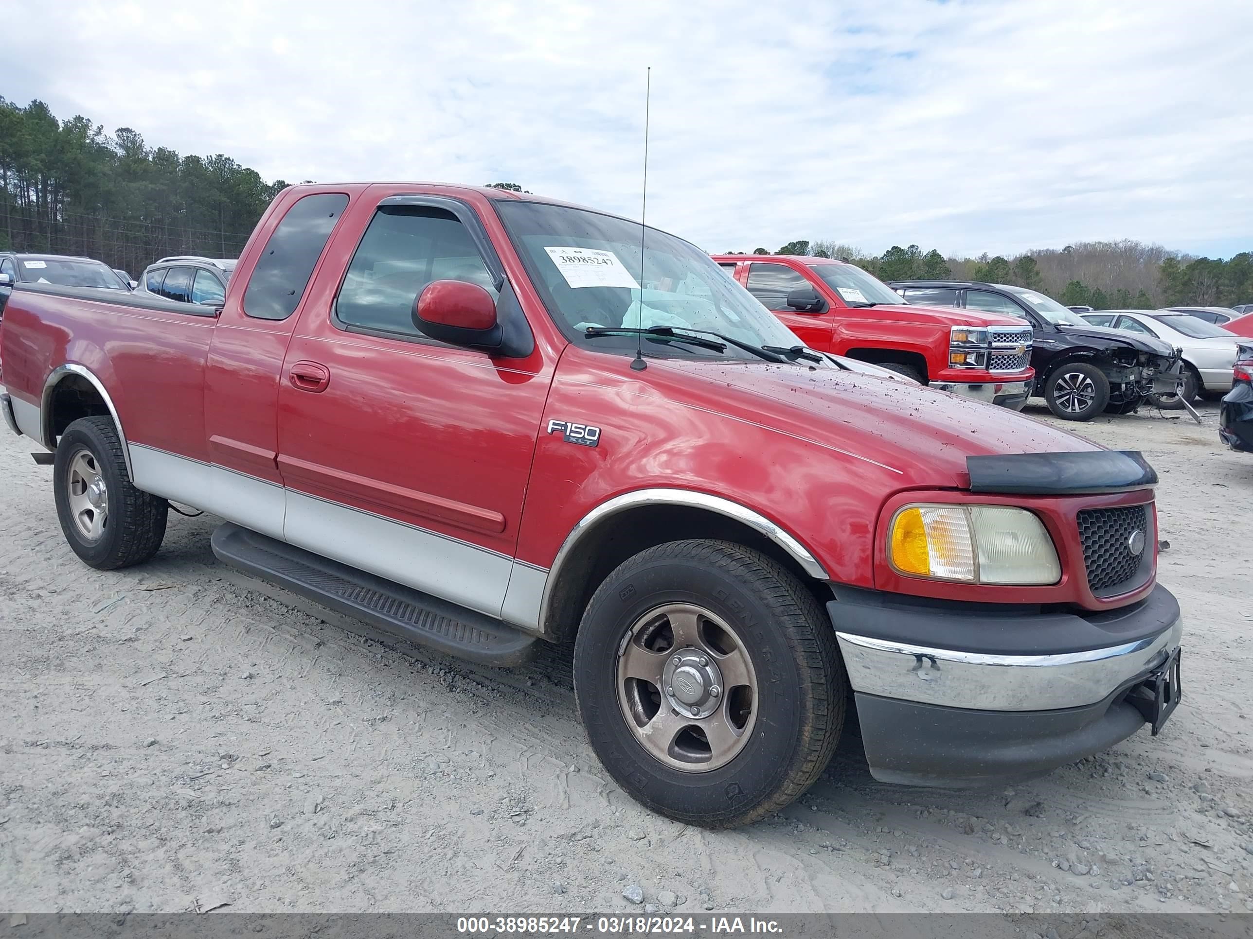 FORD F-150 2002 1ftrx17262ka60517