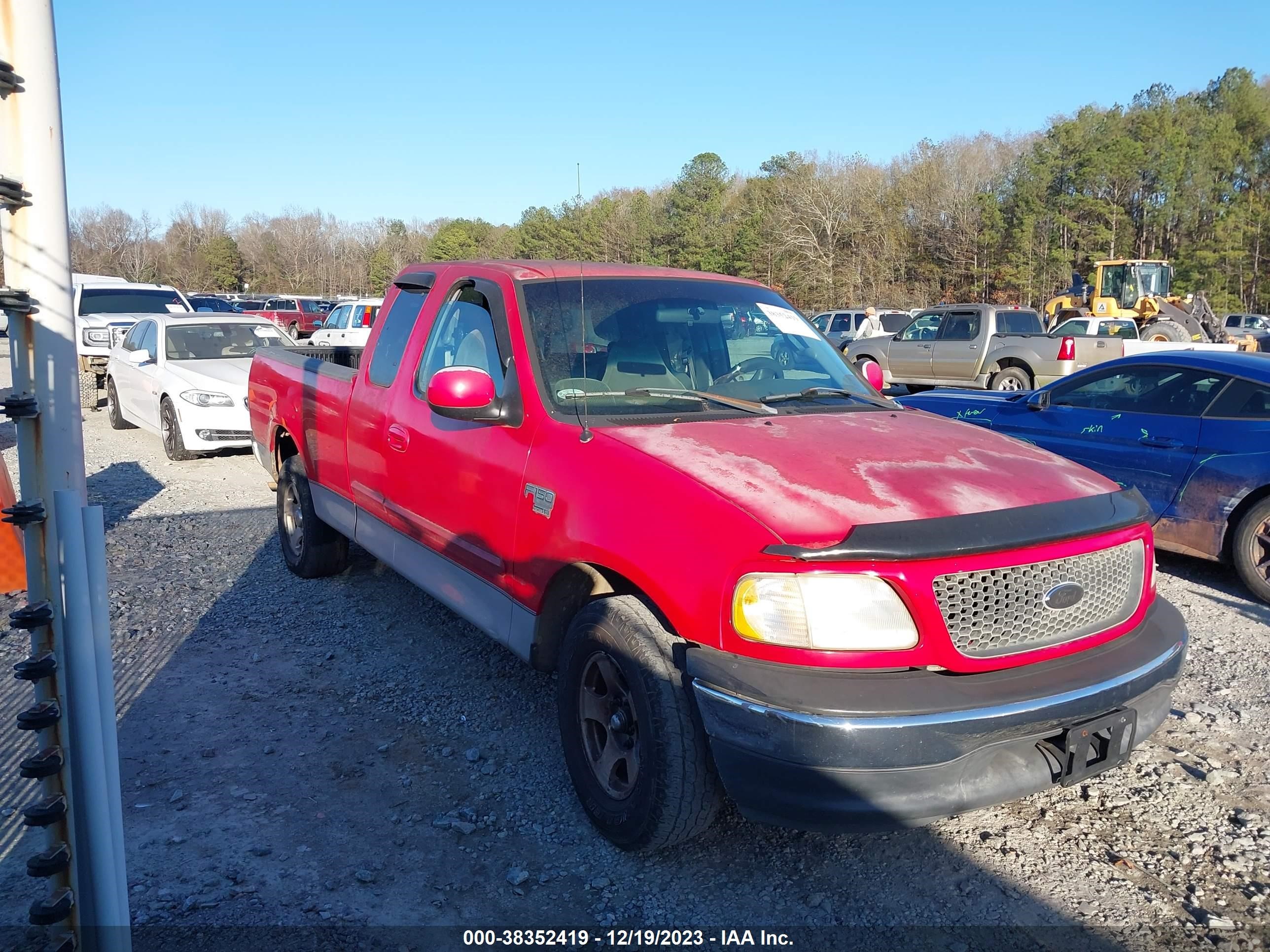 FORD F-150 2001 1ftrx17l41na07207