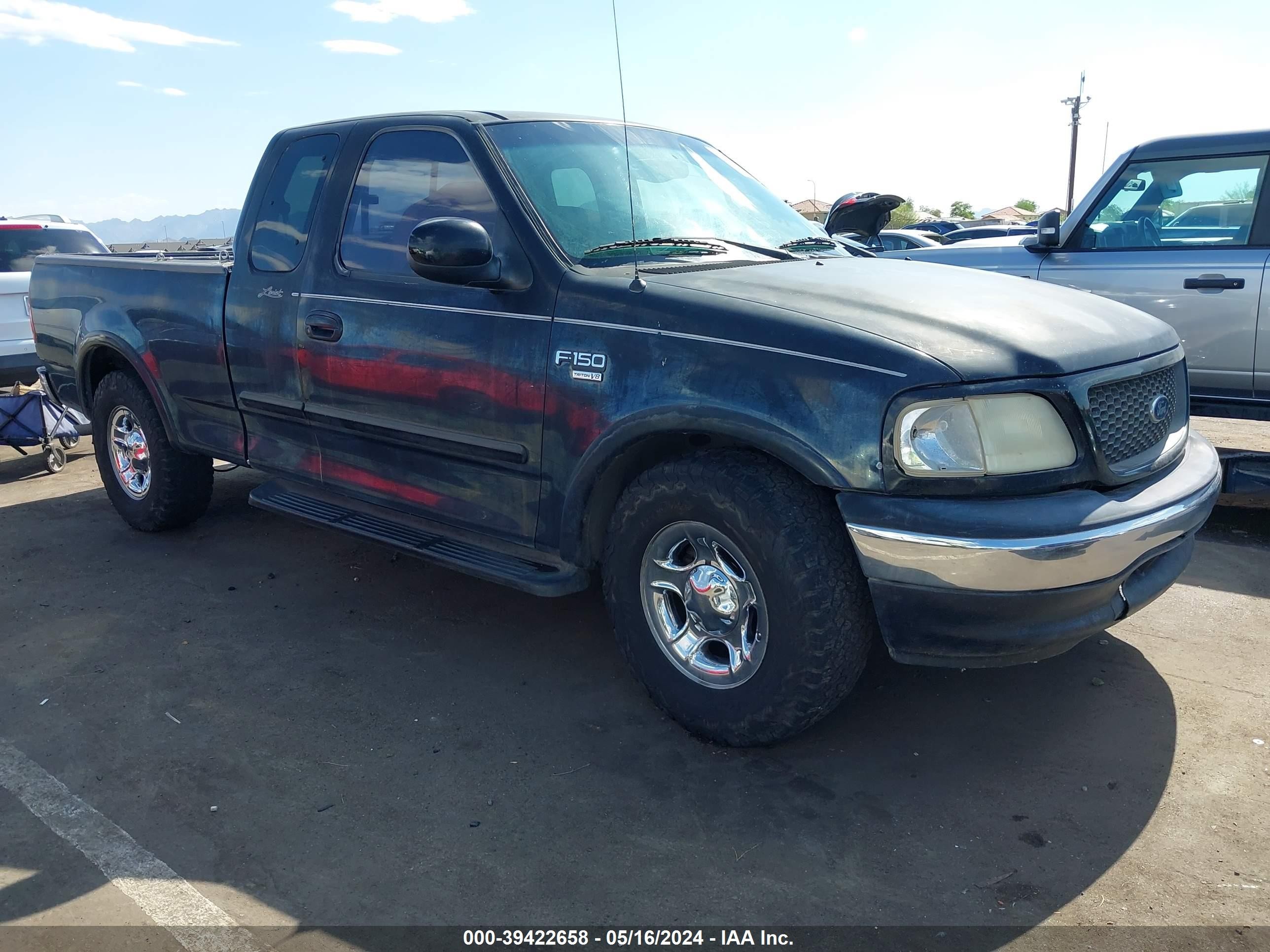 FORD F-150 2001 1ftrx17l61na64489