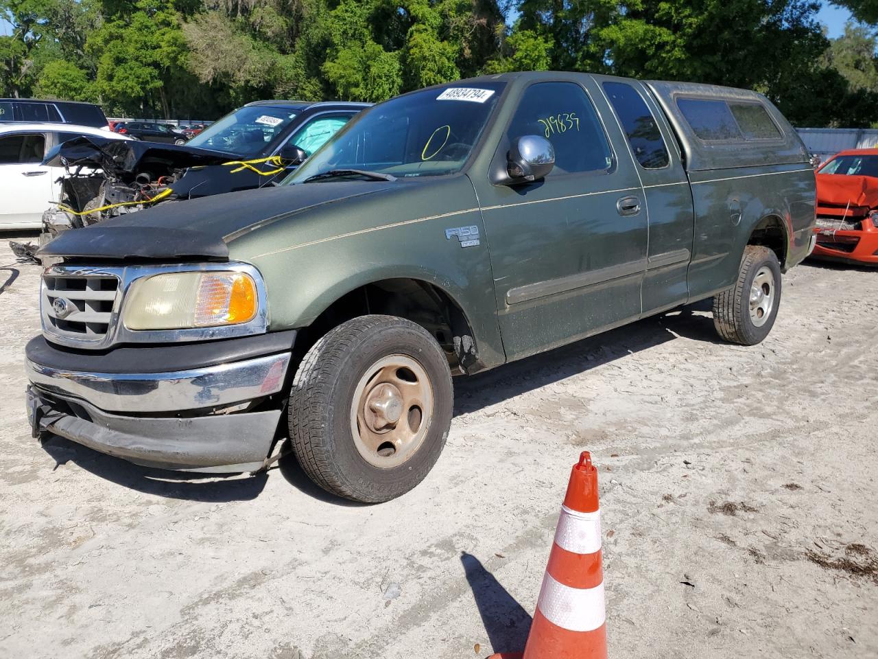 FORD F-150 2002 1ftrx17l82na15361