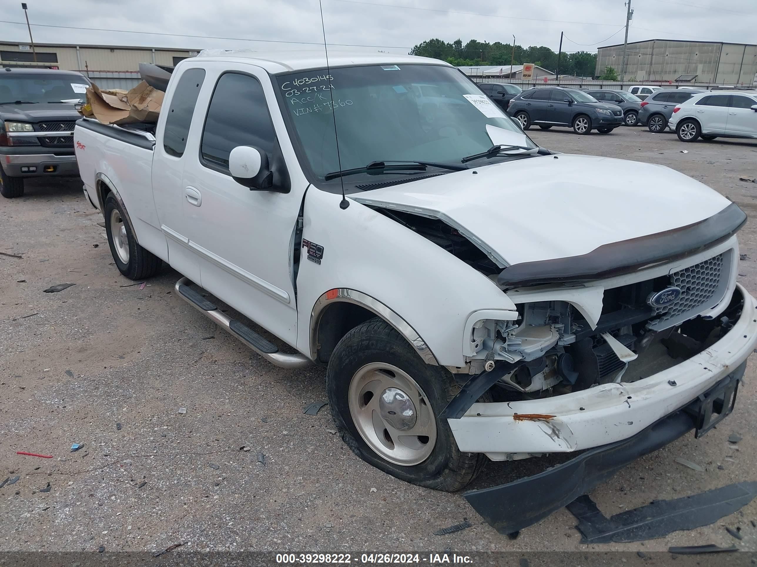 FORD F-150 1999 1ftrx17w3xkb27360