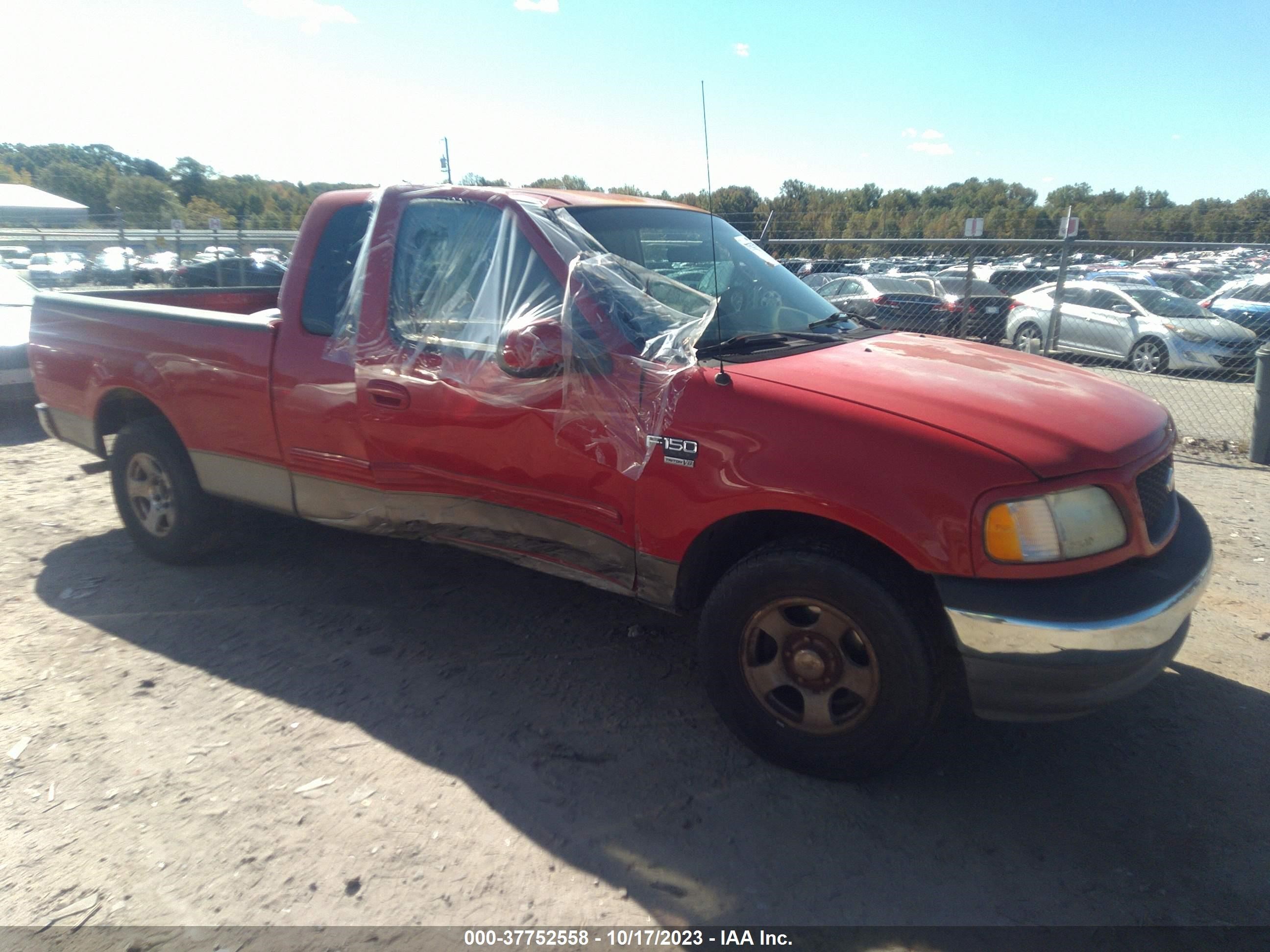 FORD F-150 2002 1ftrx17w92na33037