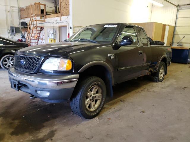 FORD F150 2002 1ftrx18l12na56607