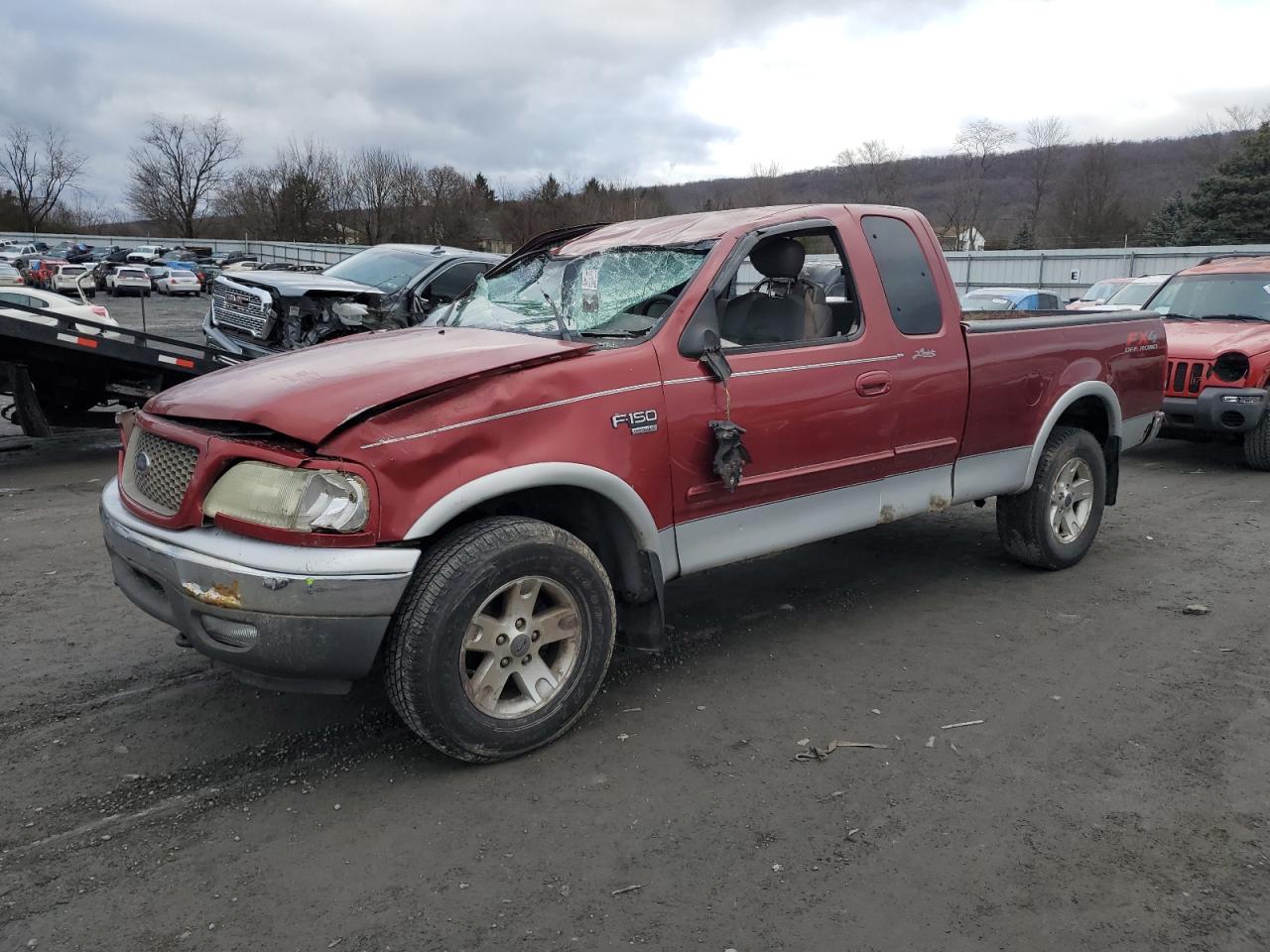 FORD F-150 2002 1ftrx18l22nc09253