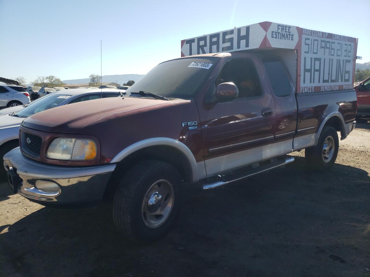 FORD F-150 1998 1ftrx18l2wka21288