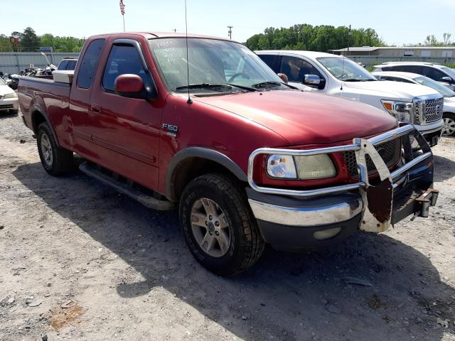 FORD F150 2002 1ftrx18l52nb76944