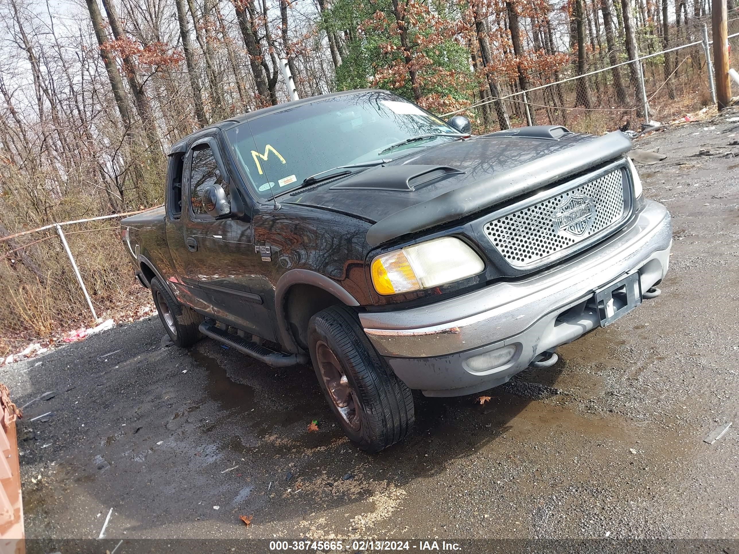 FORD F-150 2002 1ftrx18l62na07726