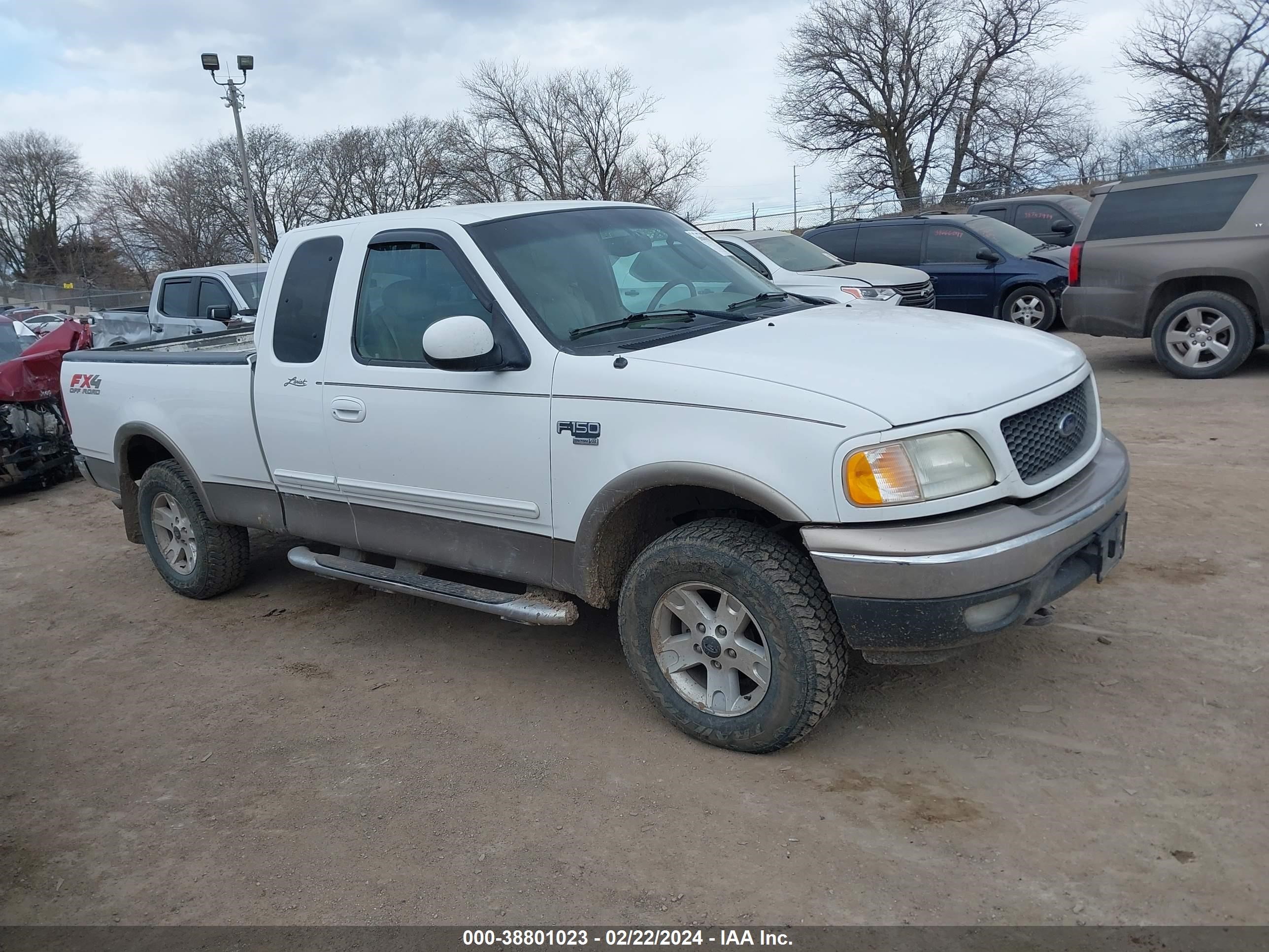 FORD F-150 2002 1ftrx18l62nb98662