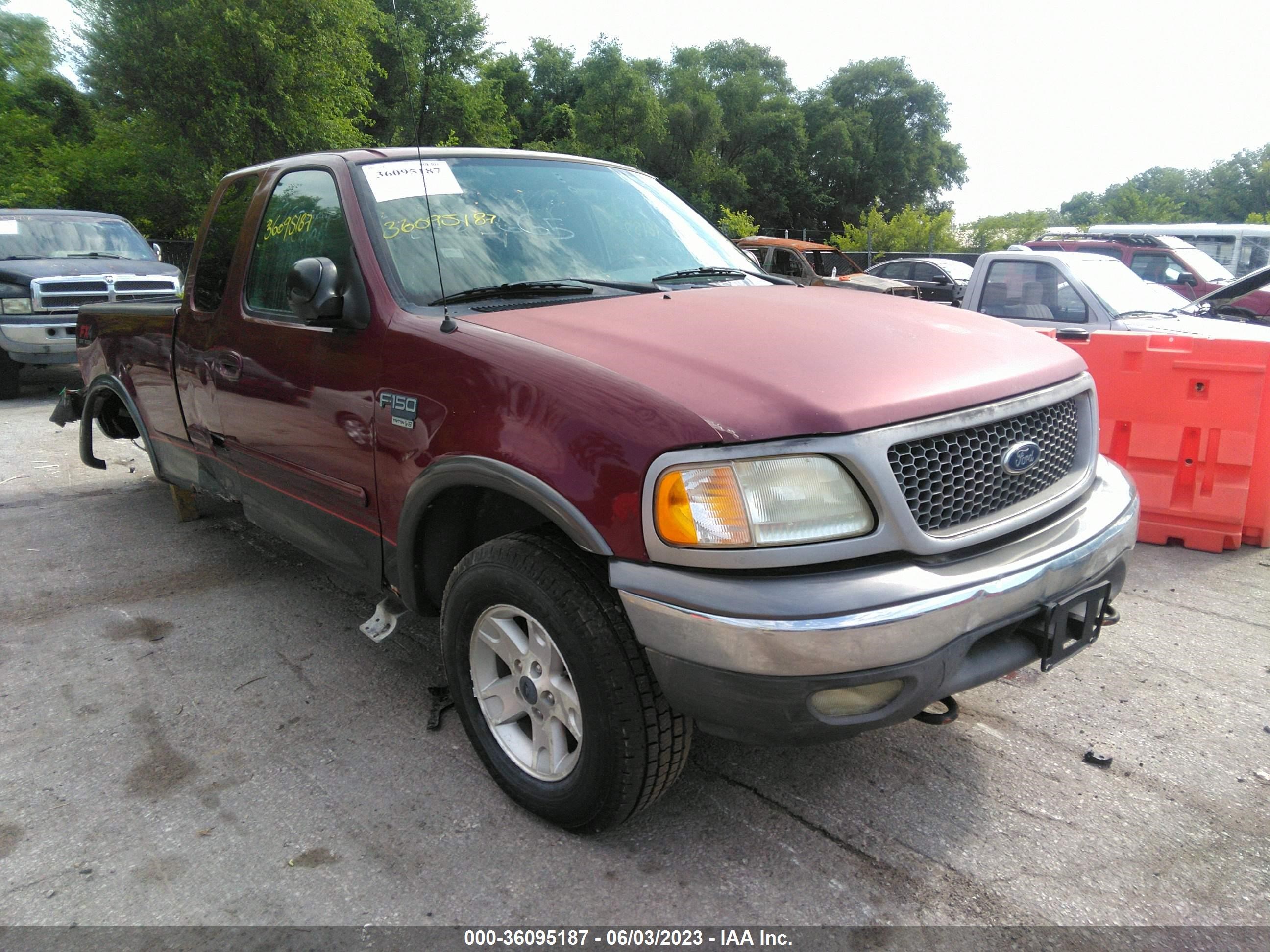 FORD F-150 2003 1ftrx18l63nb21629