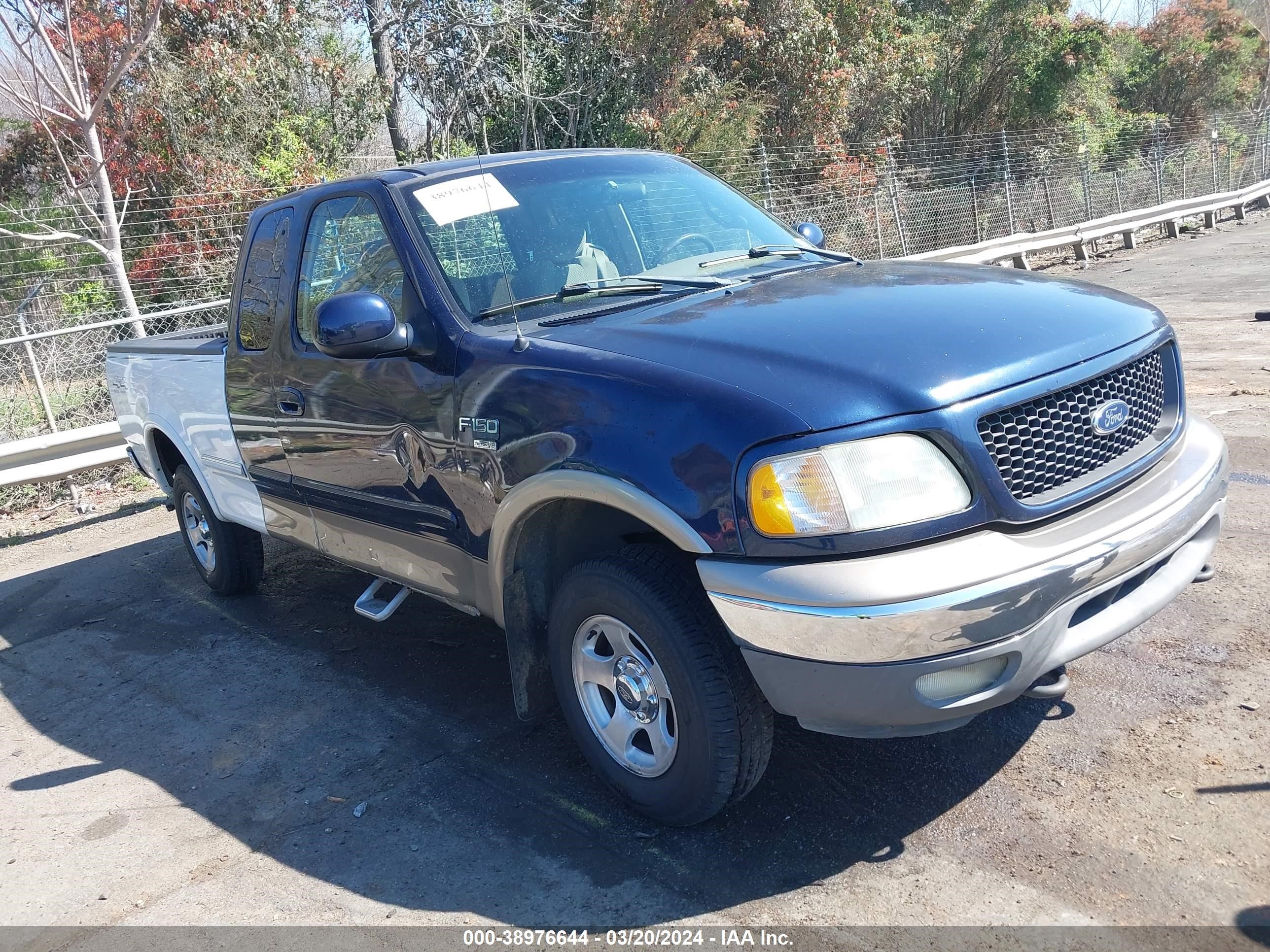 FORD F-150 2002 1ftrx18w32na55081