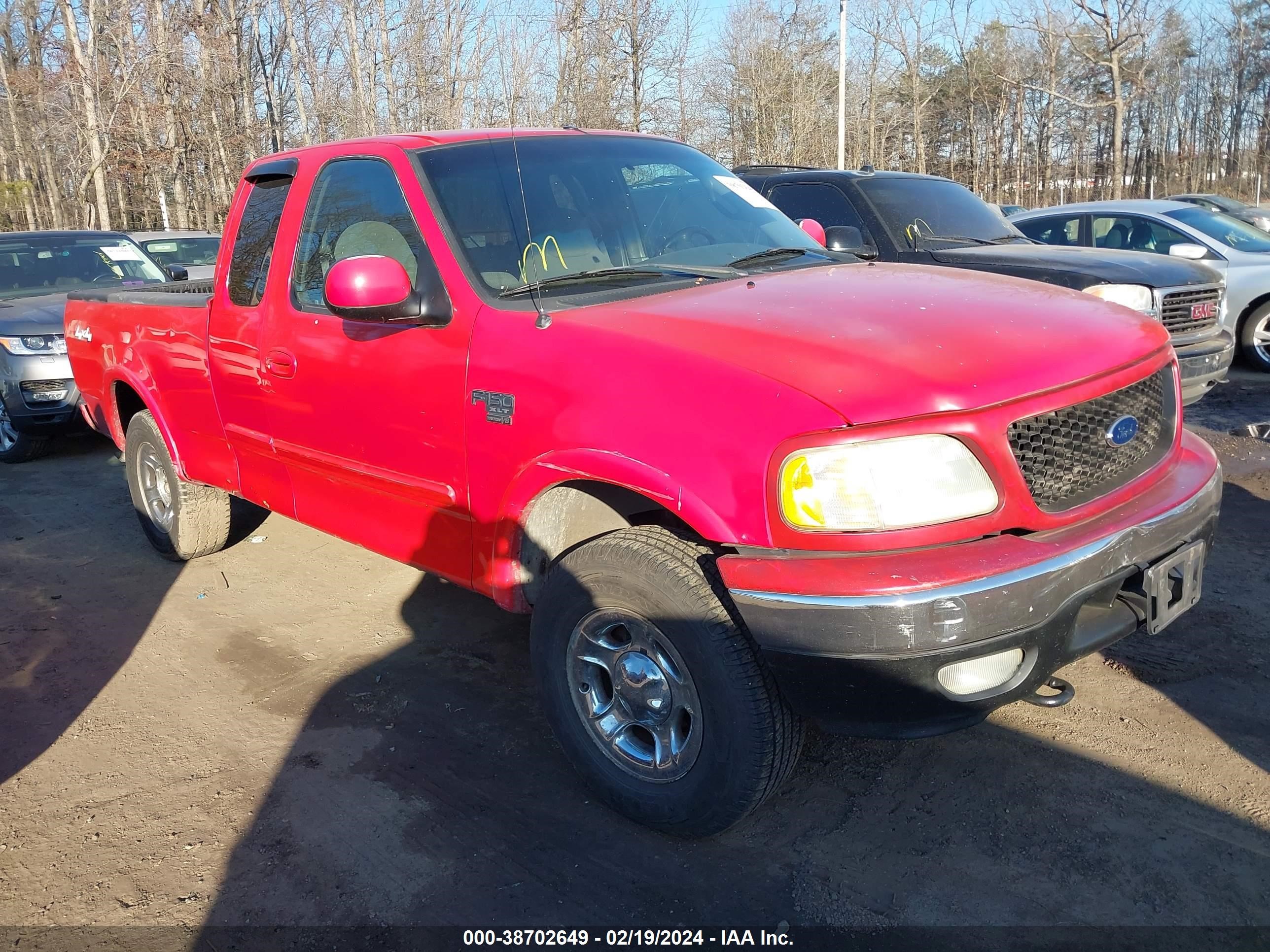 FORD F-150 2001 1ftrx18w51na16250