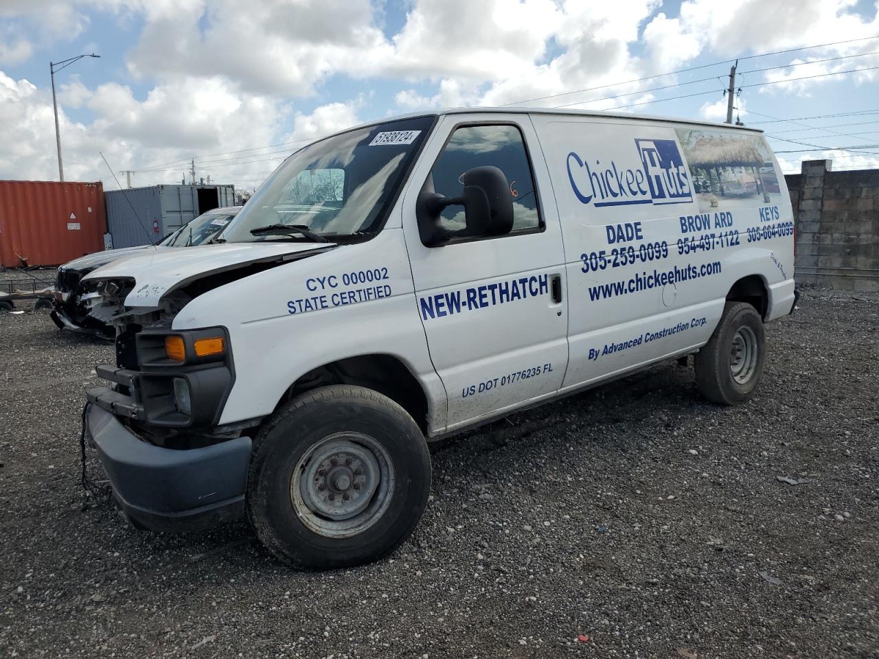 FORD ECONOLINE 2014 1ftse3el4eda02431