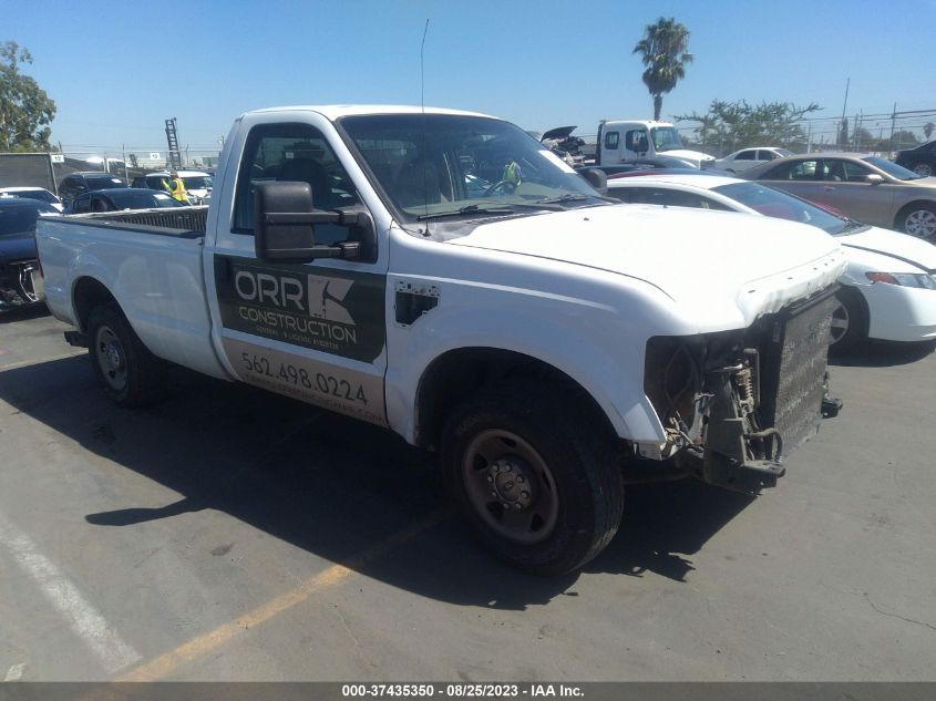 FORD F250 2008 1ftsf20r68eb96509