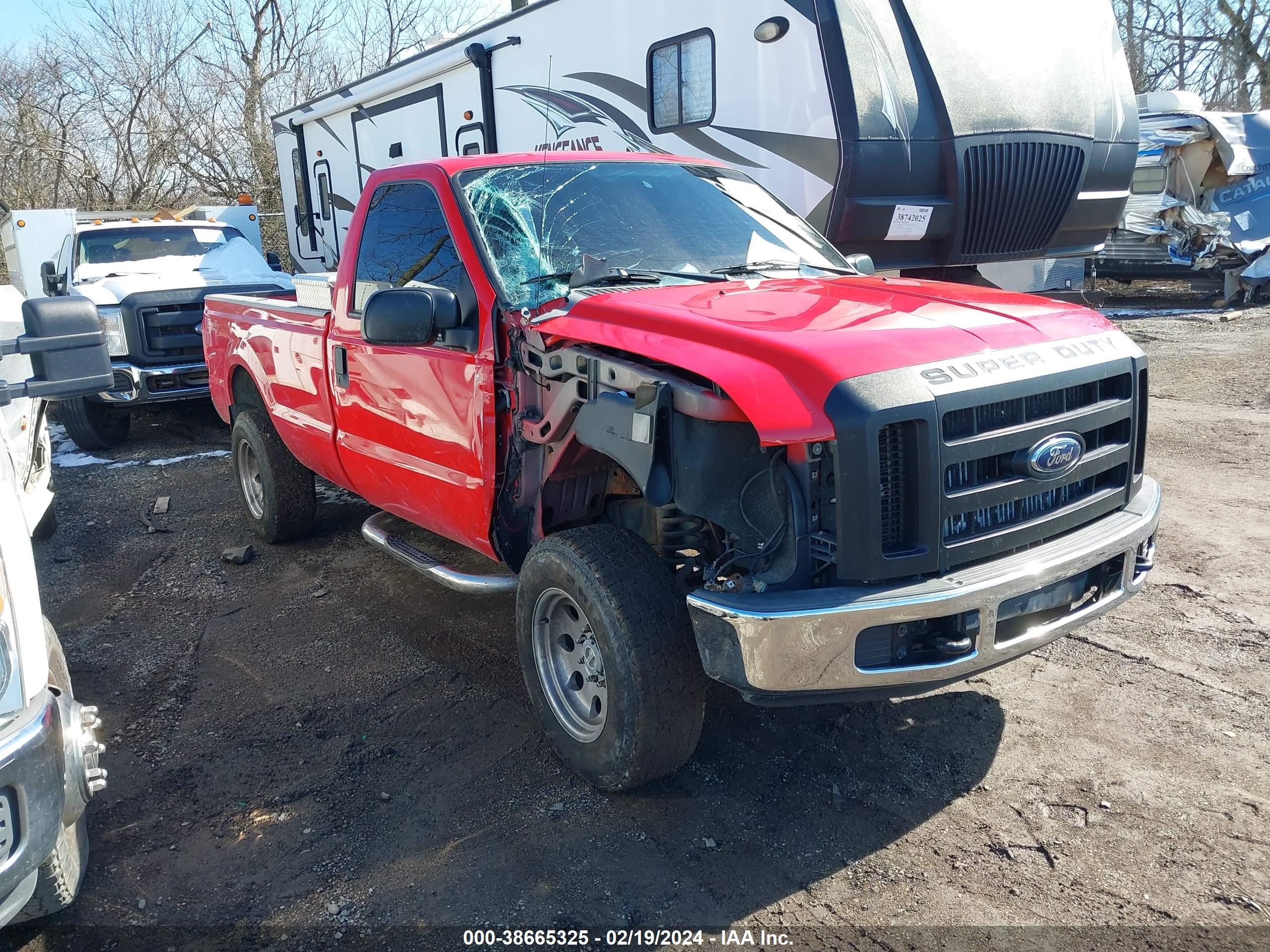 FORD F250 2008 1ftsf21r58eb79361