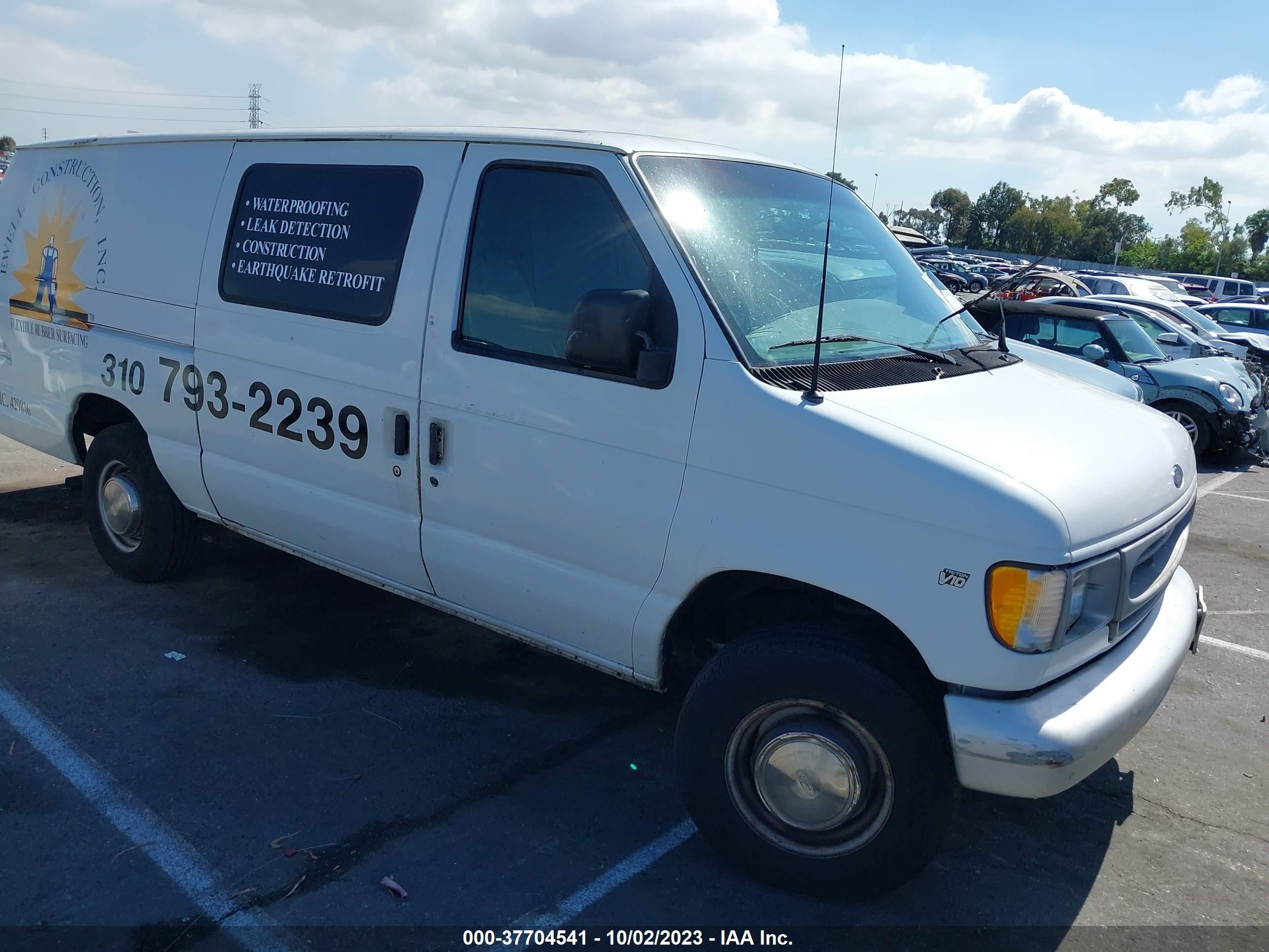 FORD ECONOLINE 2001 1ftss34s11ha02665