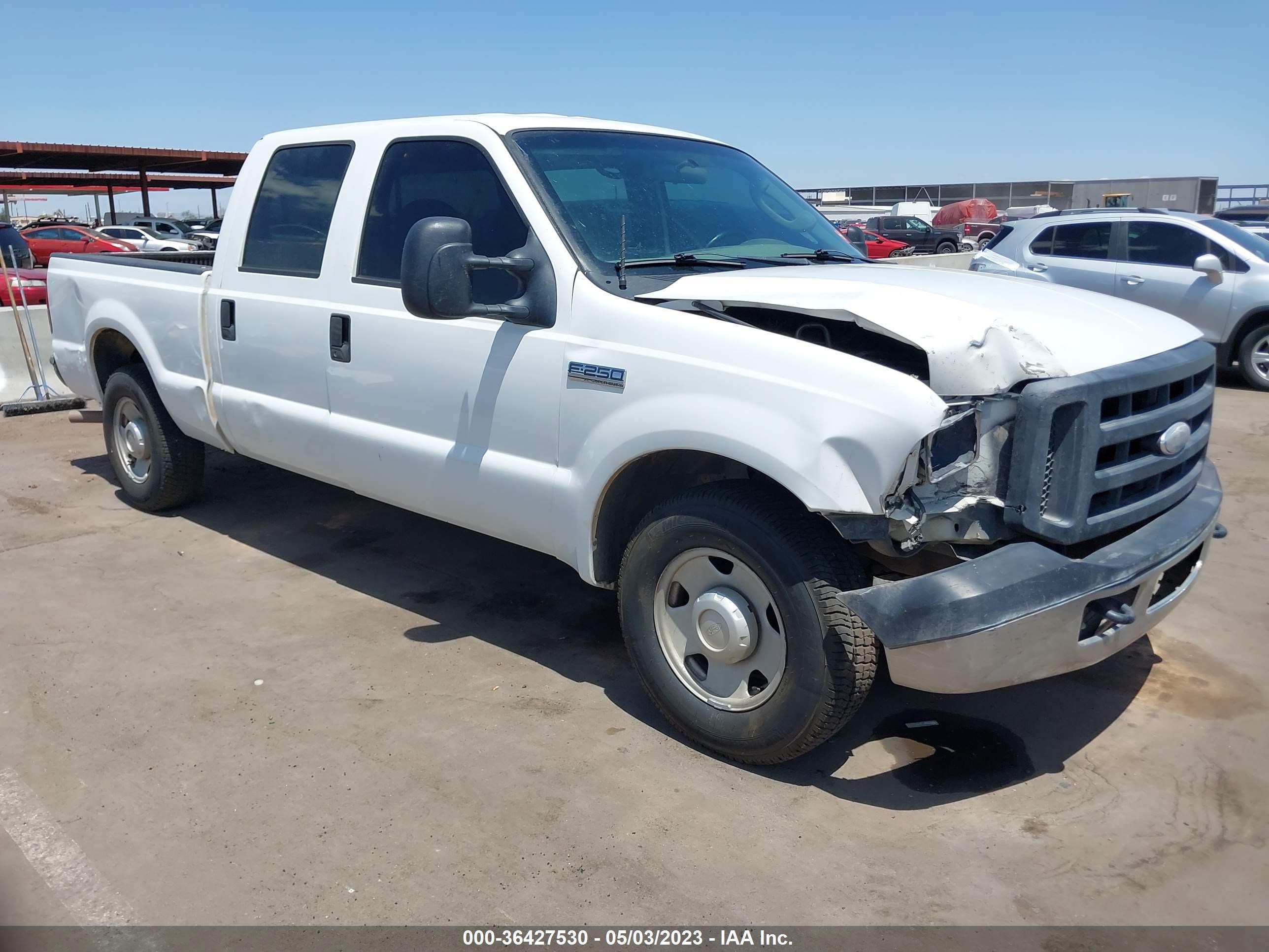 FORD F250 2006 1ftsw20566ed01592