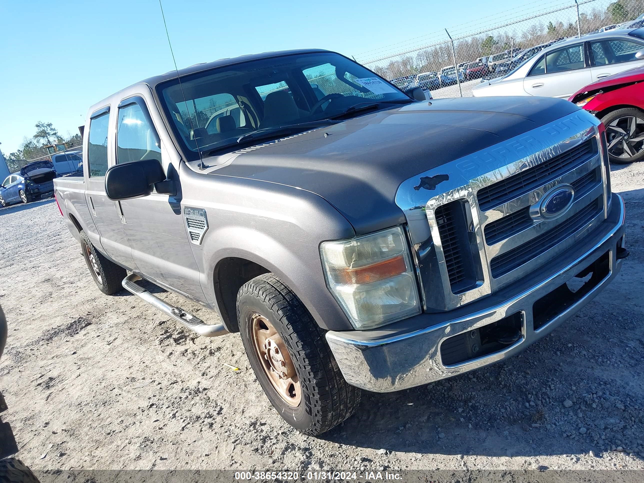 FORD F250 2008 1ftsw20578eb43184