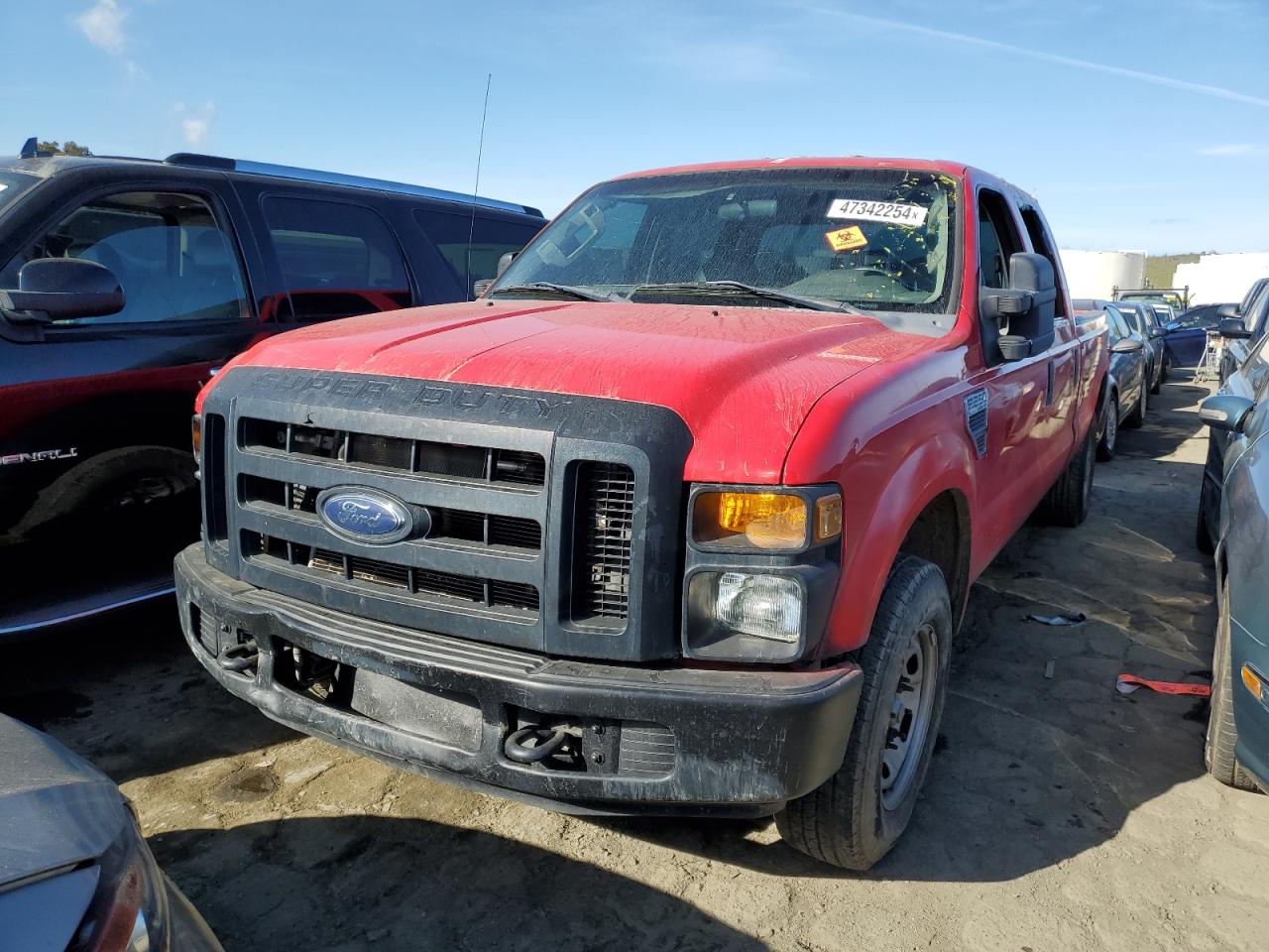 FORD F250 2008 1ftsw20578ed96666