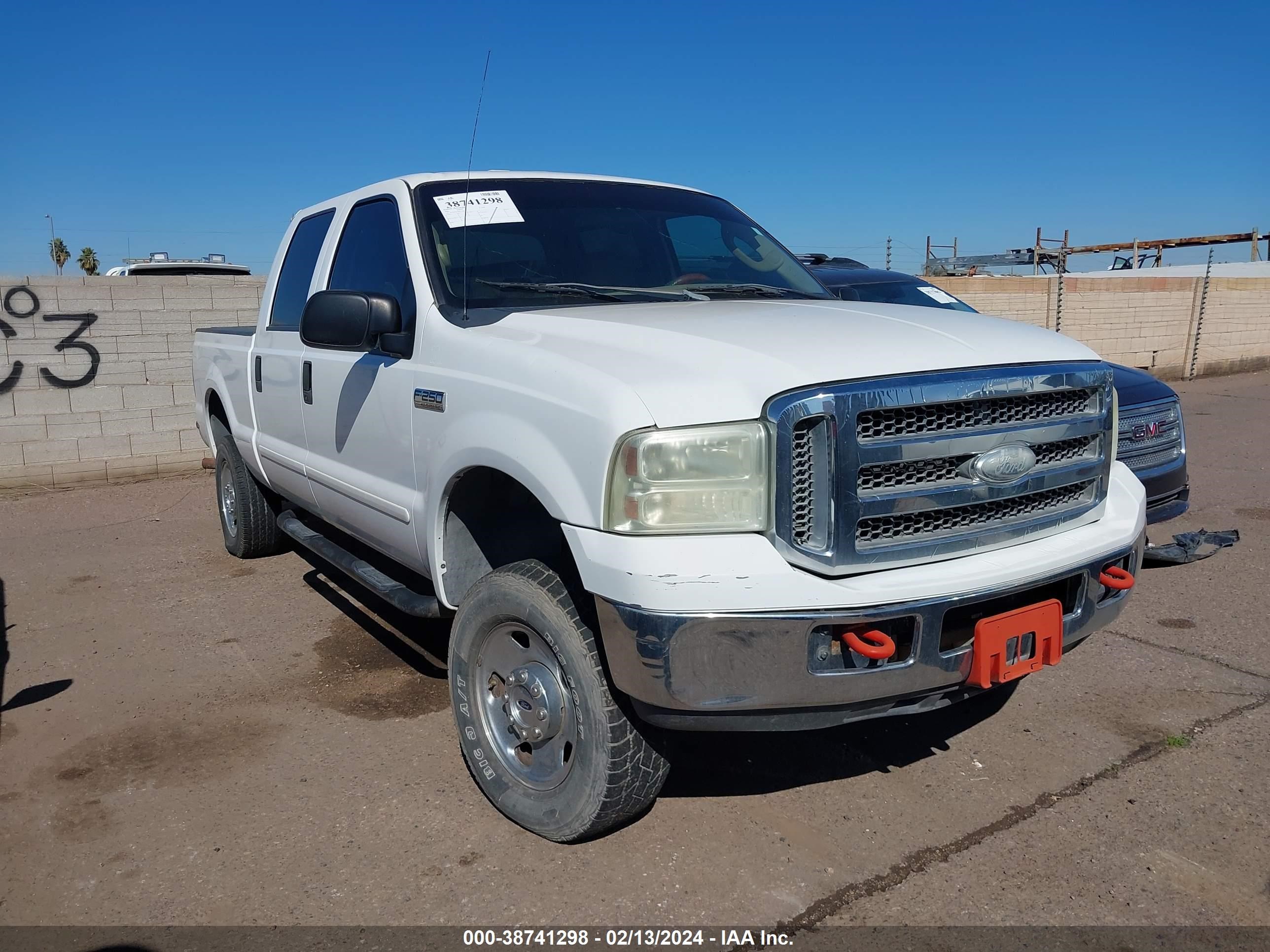 FORD F250 2006 1ftsw20596ec12907