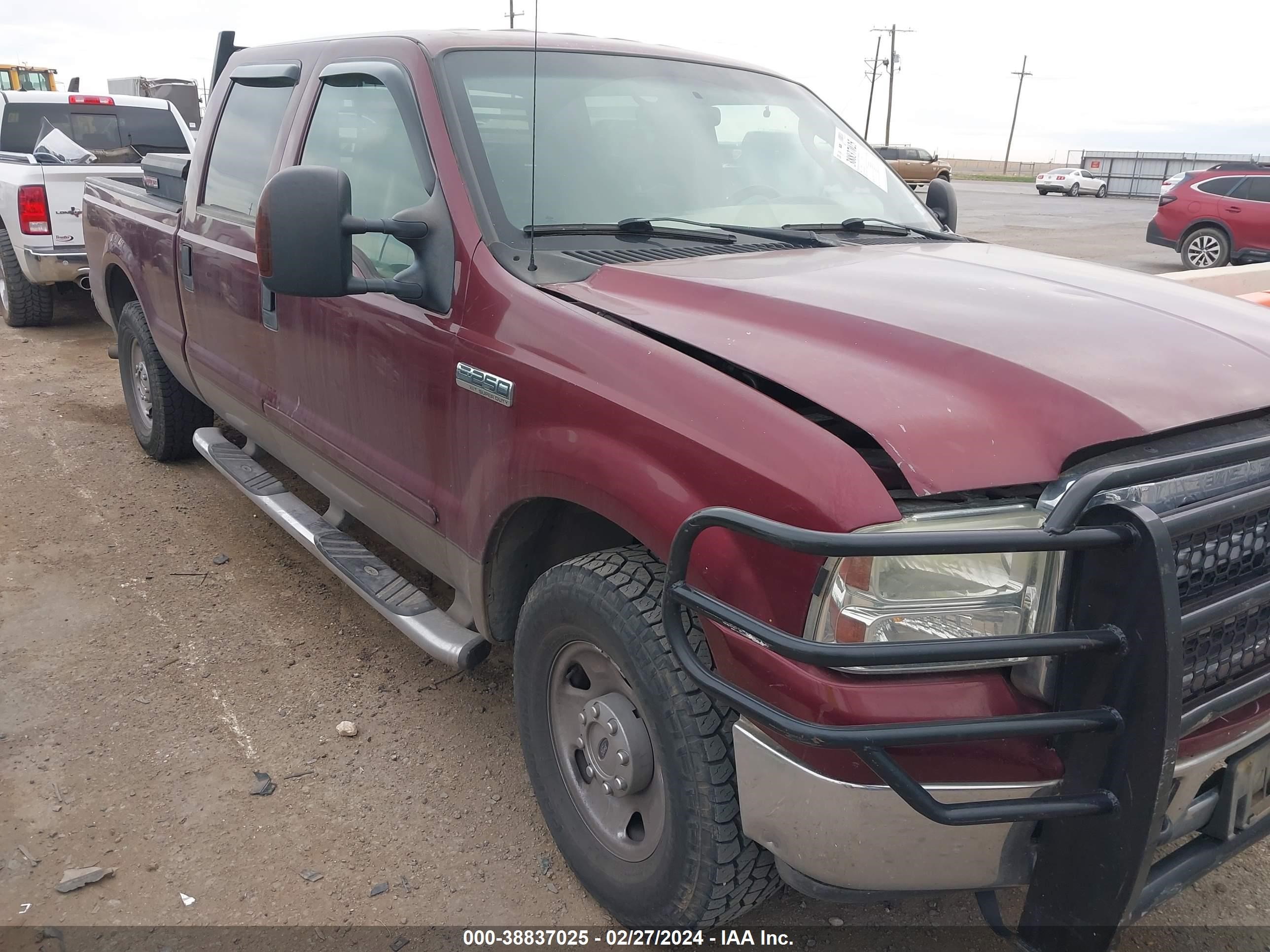 FORD F250 2006 1ftsw205x6ea30116