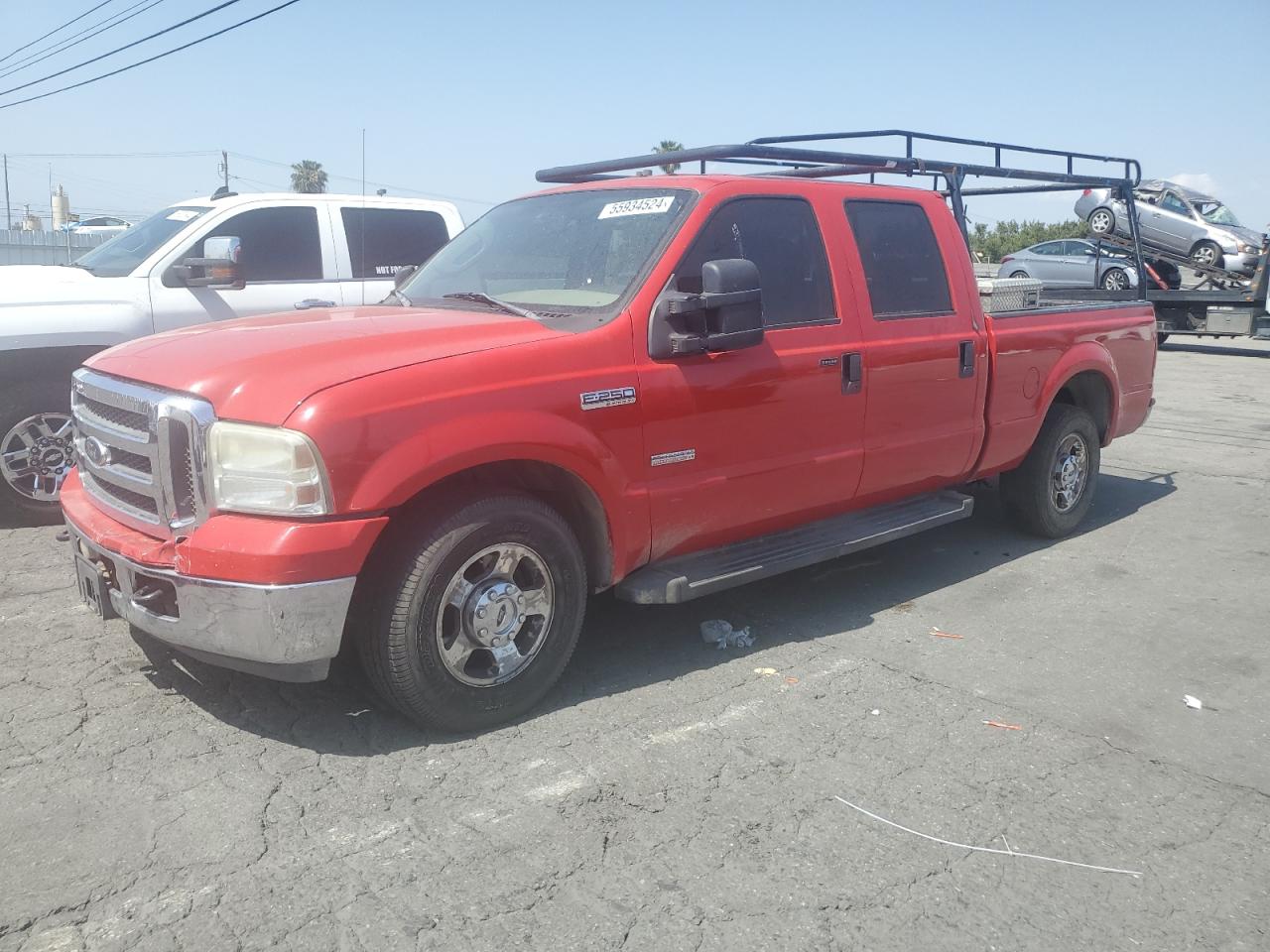 FORD F250 2007 1ftsw20p17eb36120