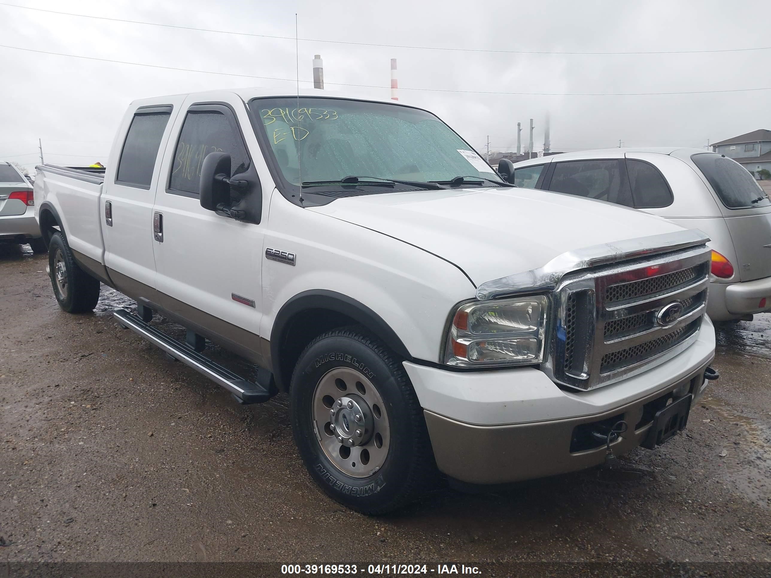 FORD F250 2005 1ftsw20p75ea27268