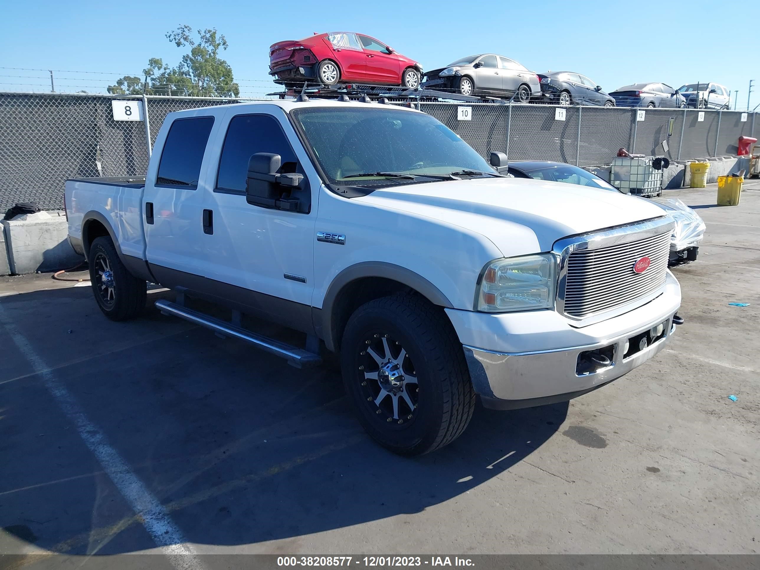 FORD F250 2005 1ftsw20p95ec65543