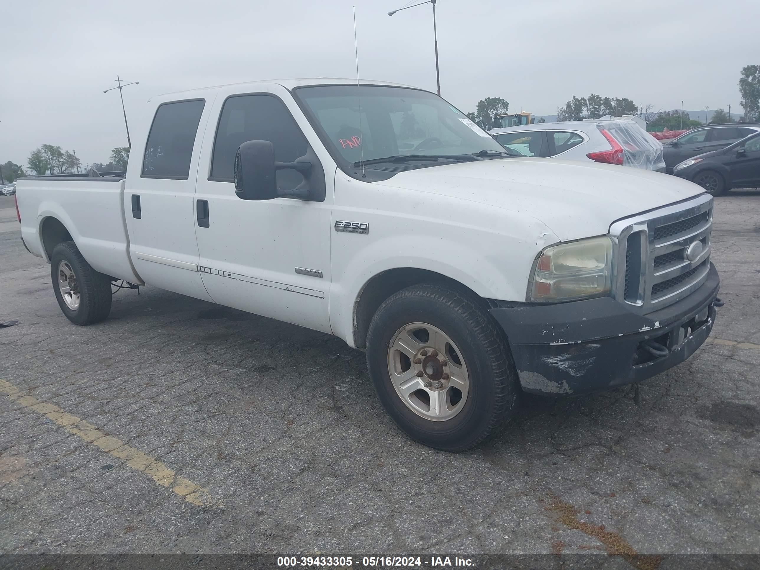 FORD F250 2006 1ftsw20px6ec27434