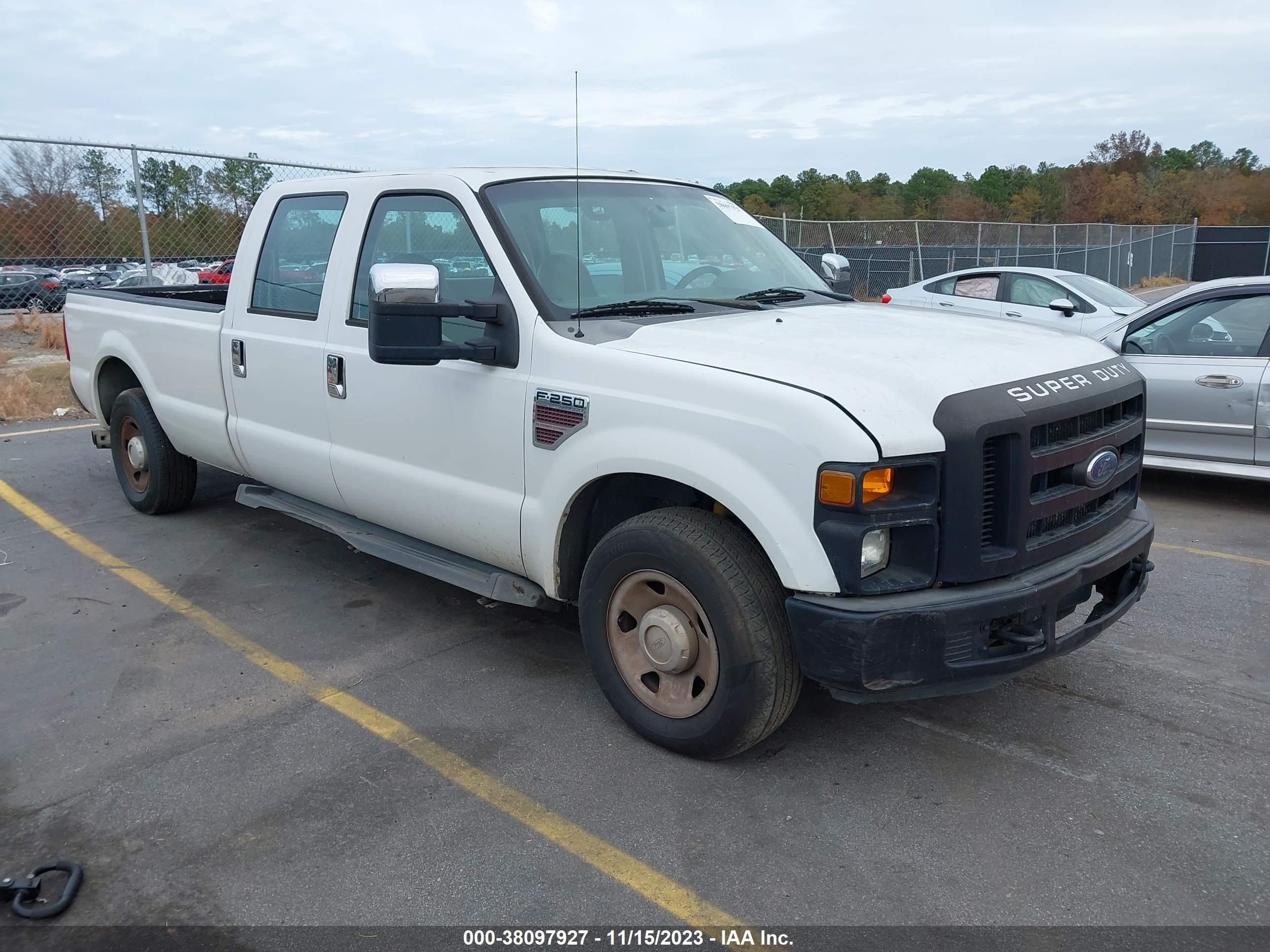 FORD F250 2008 1ftsw20r38eb37045