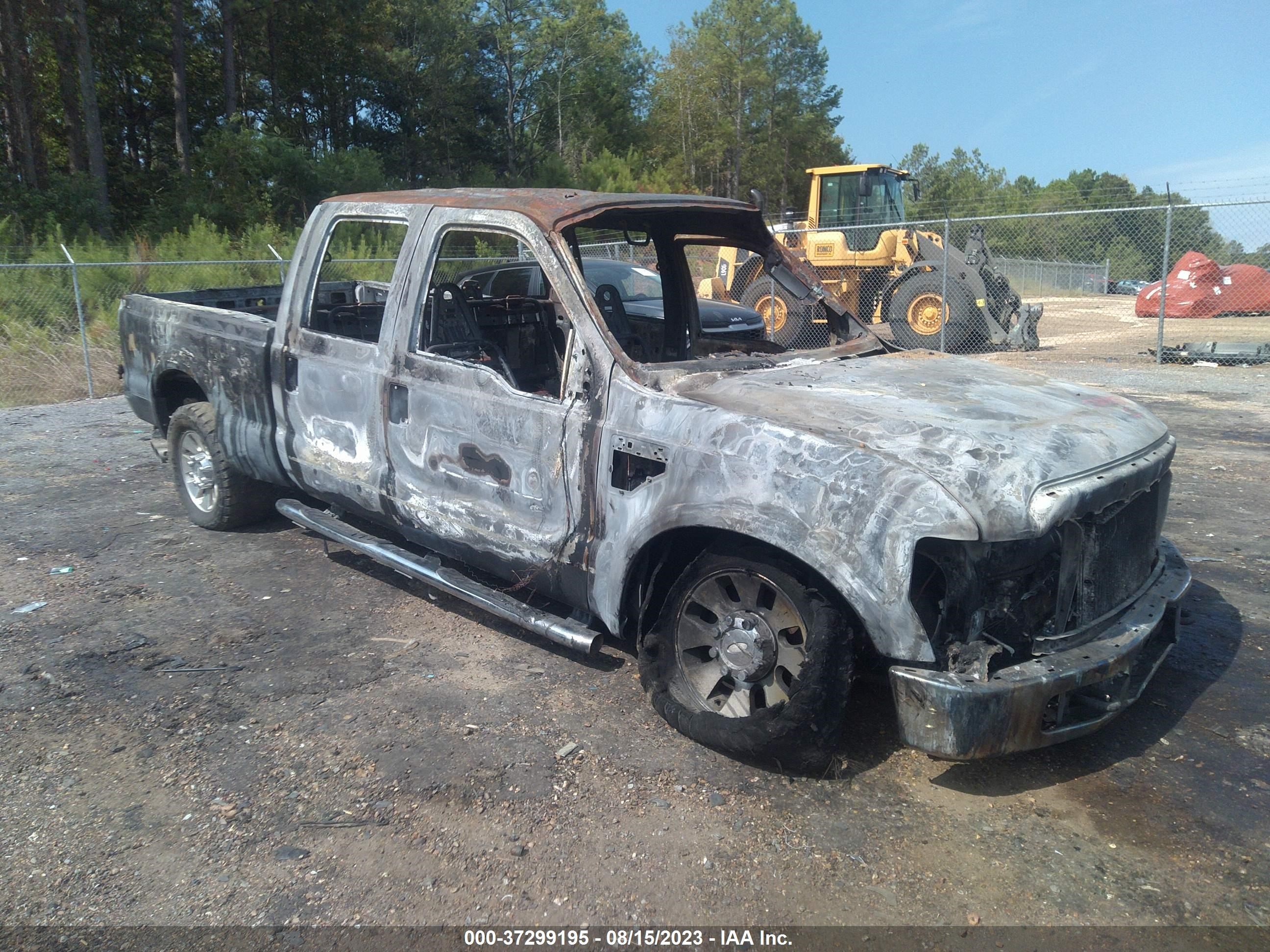 FORD F250 2008 1ftsw20r48eb95987