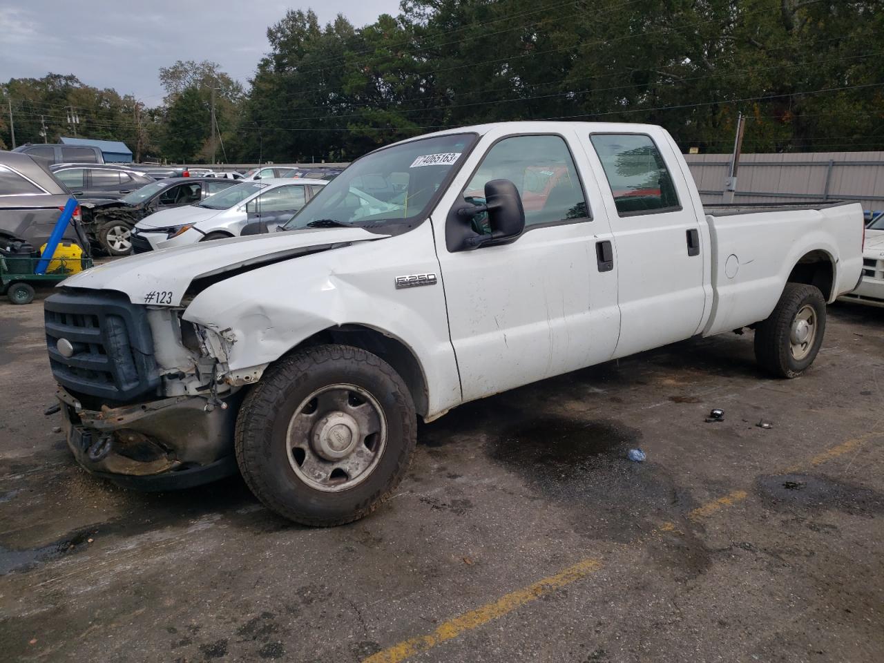 FORD F250 2006 1ftsw20y96eb82074