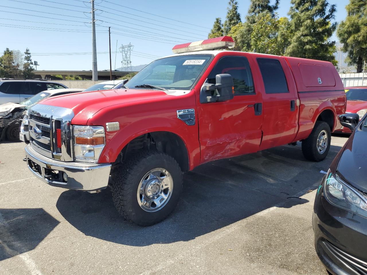 FORD F250 2009 1ftsw21509ea51334