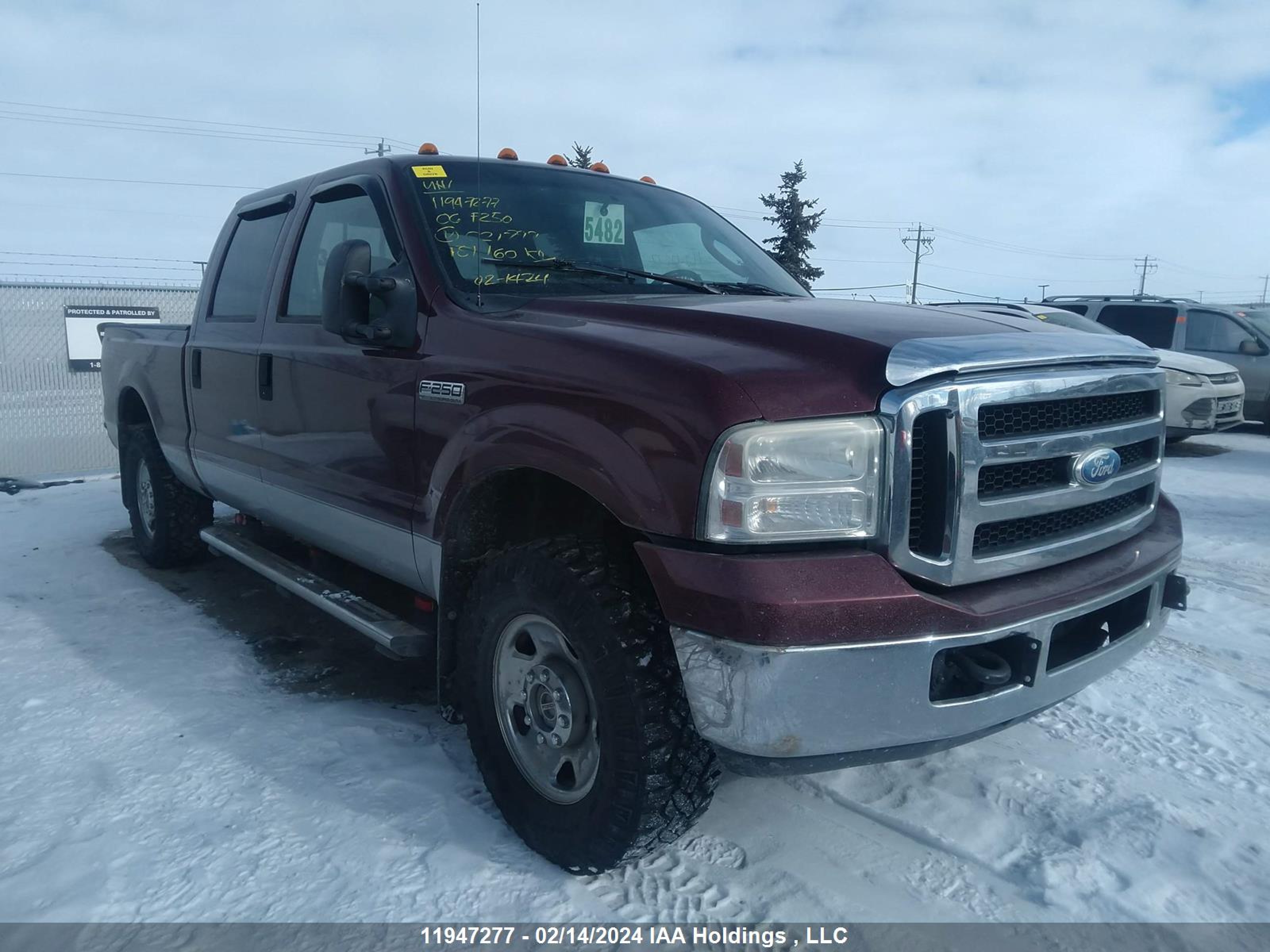 FORD F250 2006 1ftsw21526ec21799