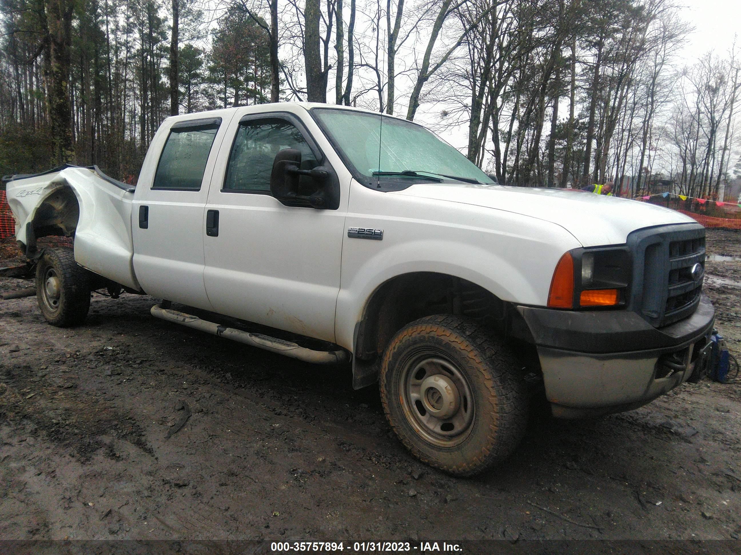 FORD F250 2006 1ftsw21526ec57038