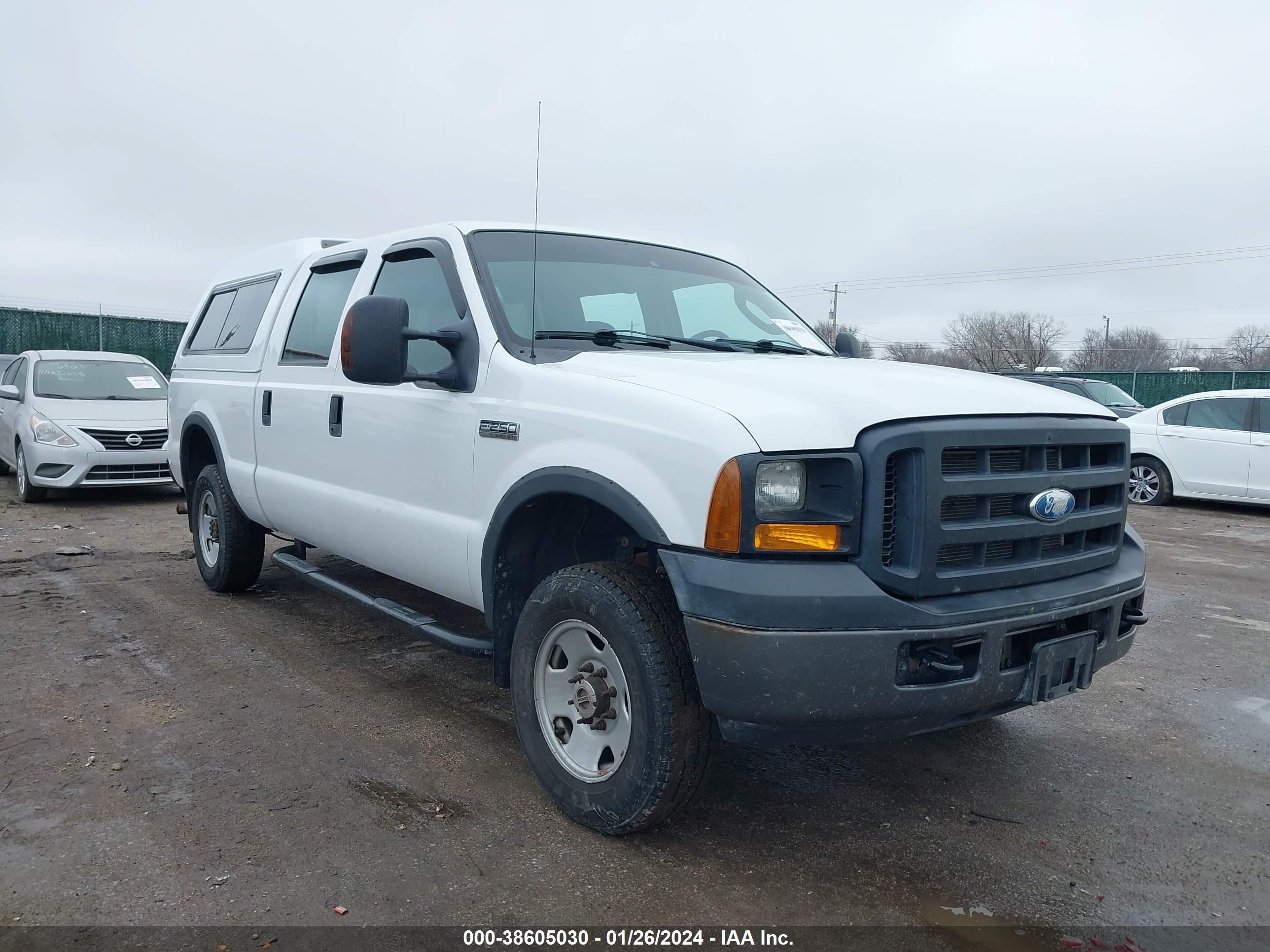 FORD F250 2007 1ftsw21527ea58847