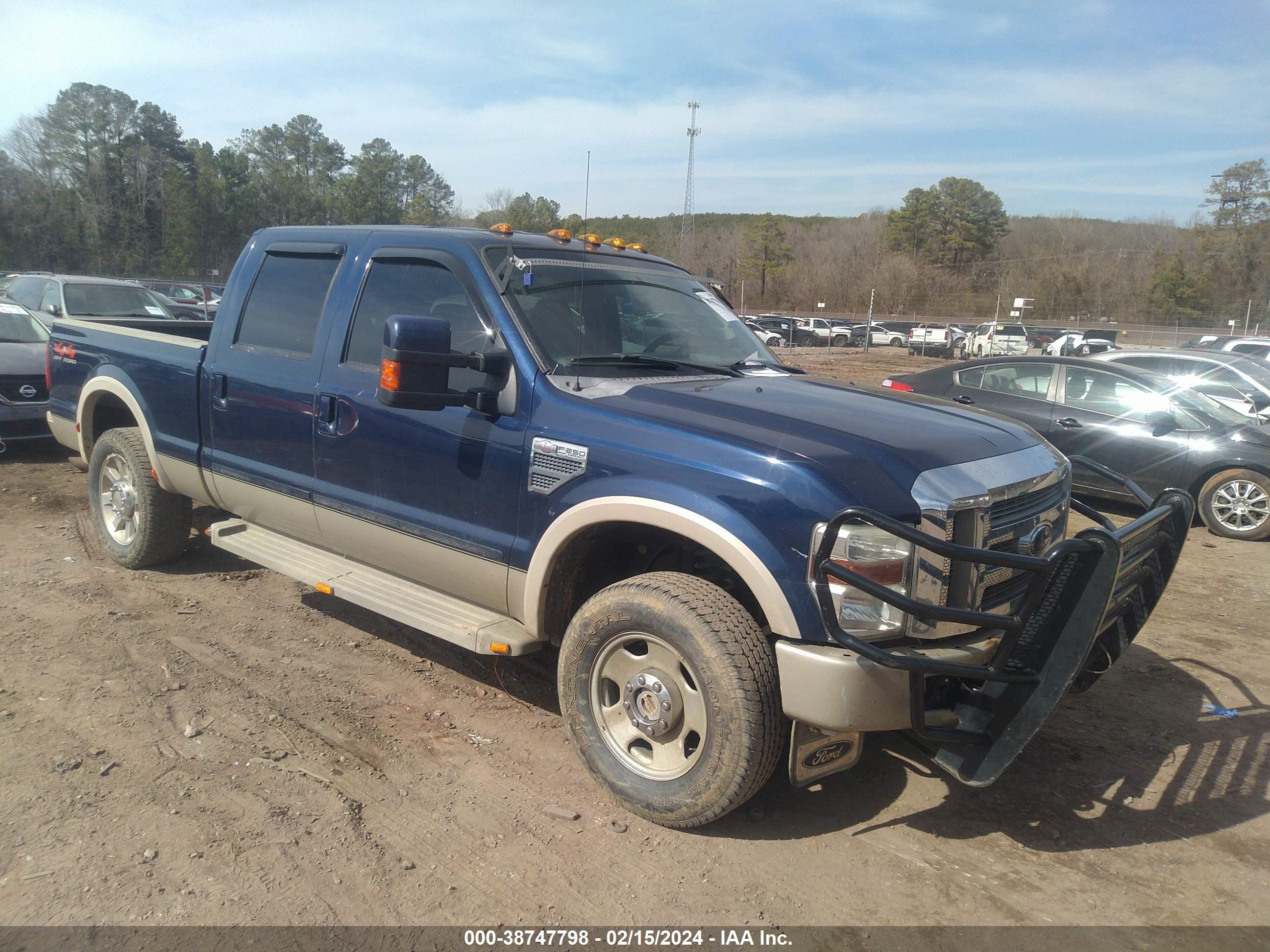 FORD F250 2008 1ftsw21548ee15043