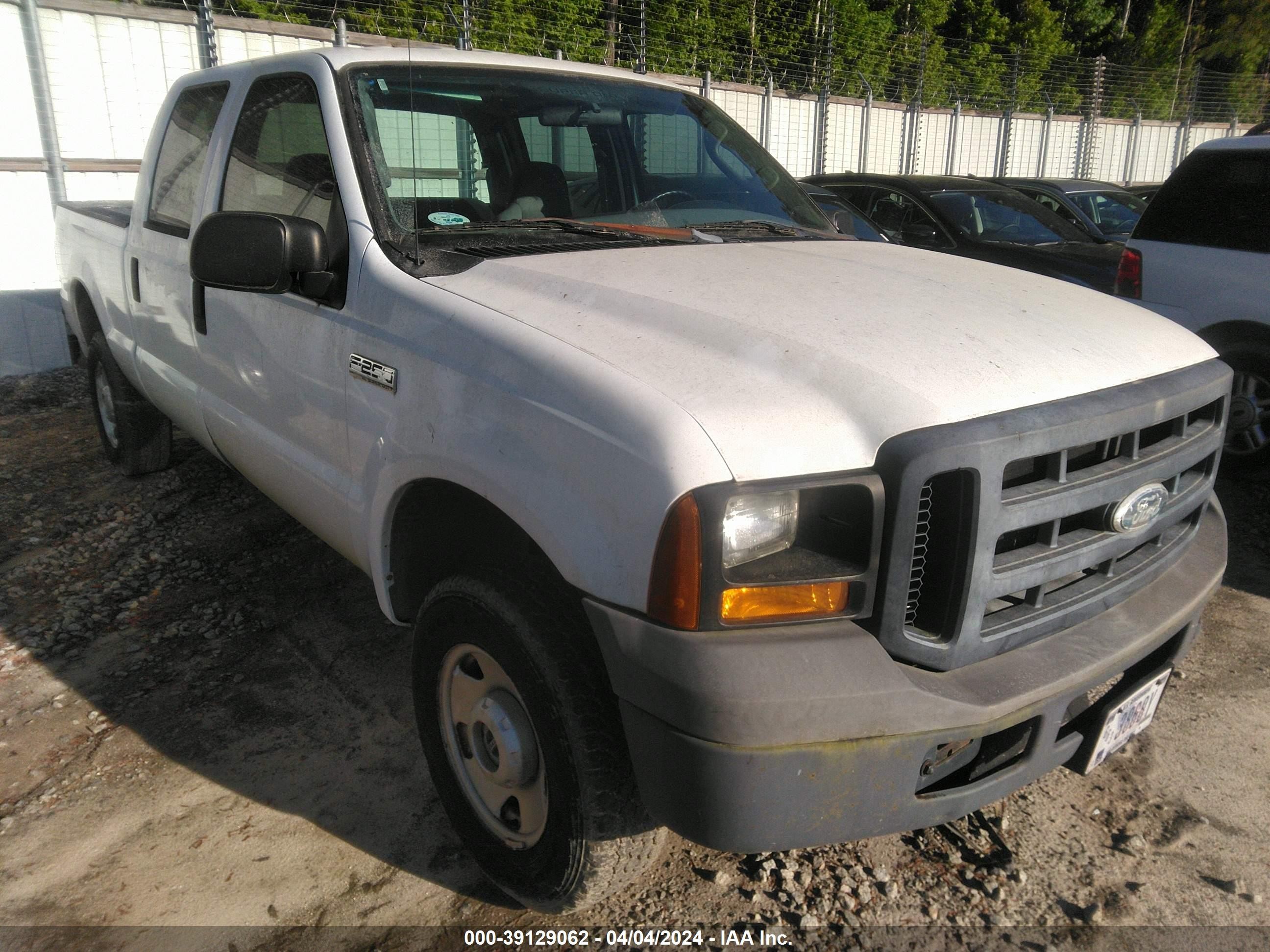 FORD F250 2006 1ftsw21556ea15764