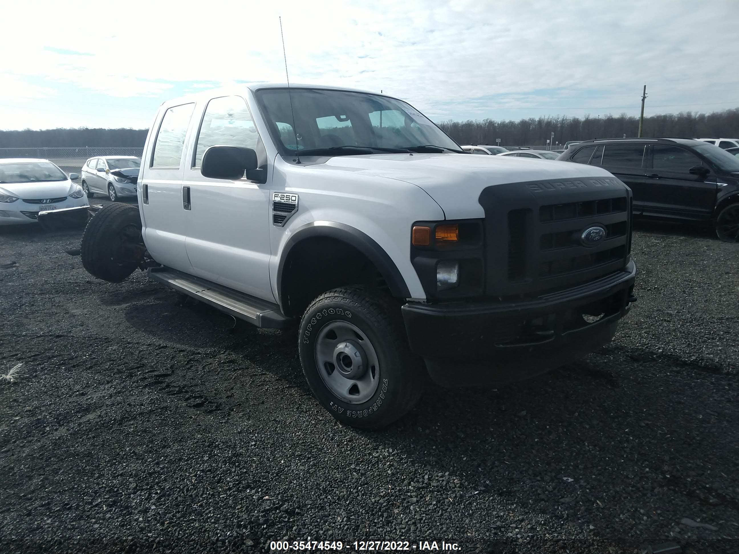 FORD F250 2008 1ftsw21568ec92653