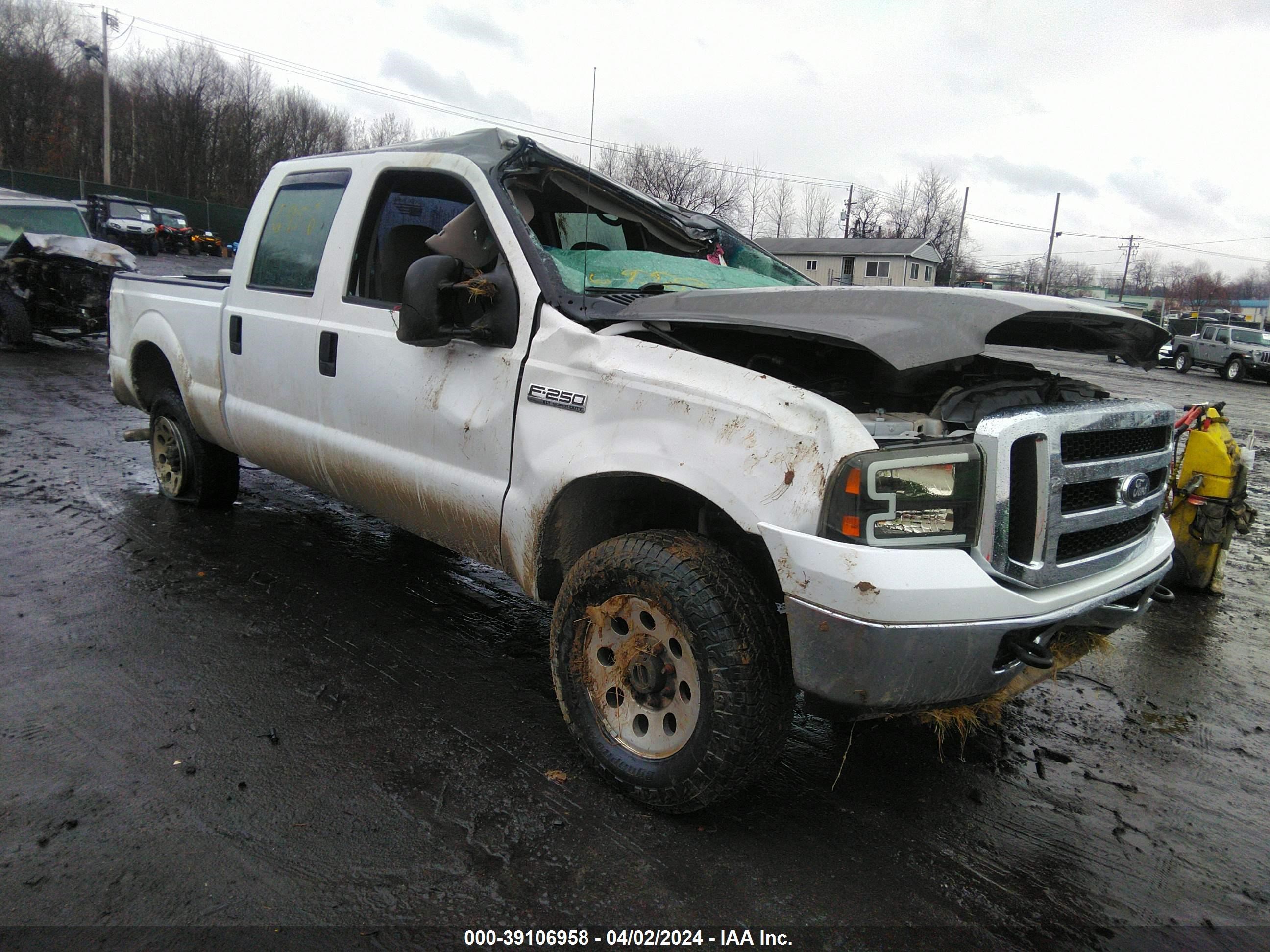 FORD F250 2006 1ftsw21596ea79113