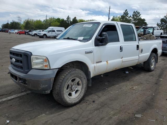 FORD F250 SUPER 2005 1ftsw21p05ea95555