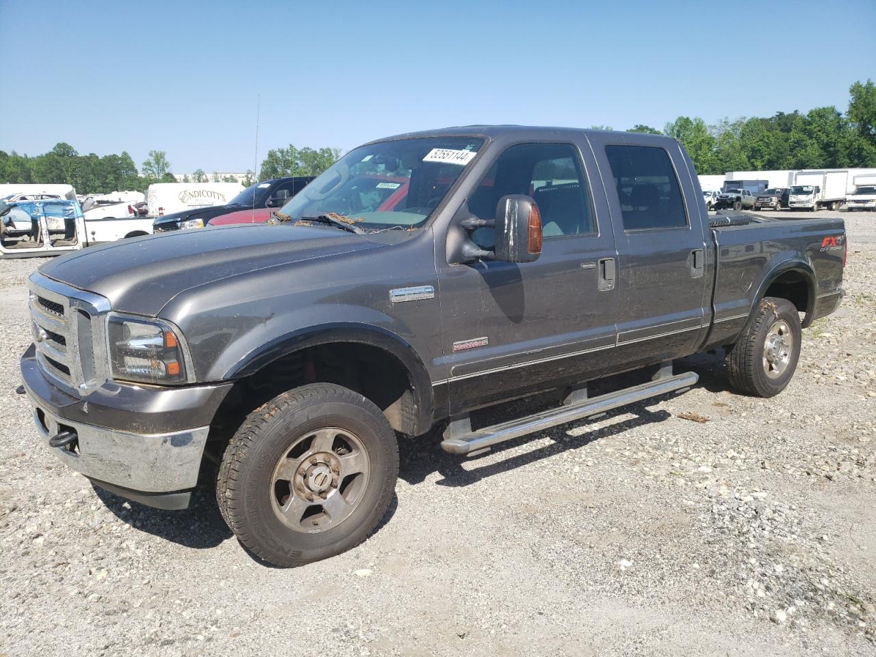 FORD F250 2005 1ftsw21p15ea00274