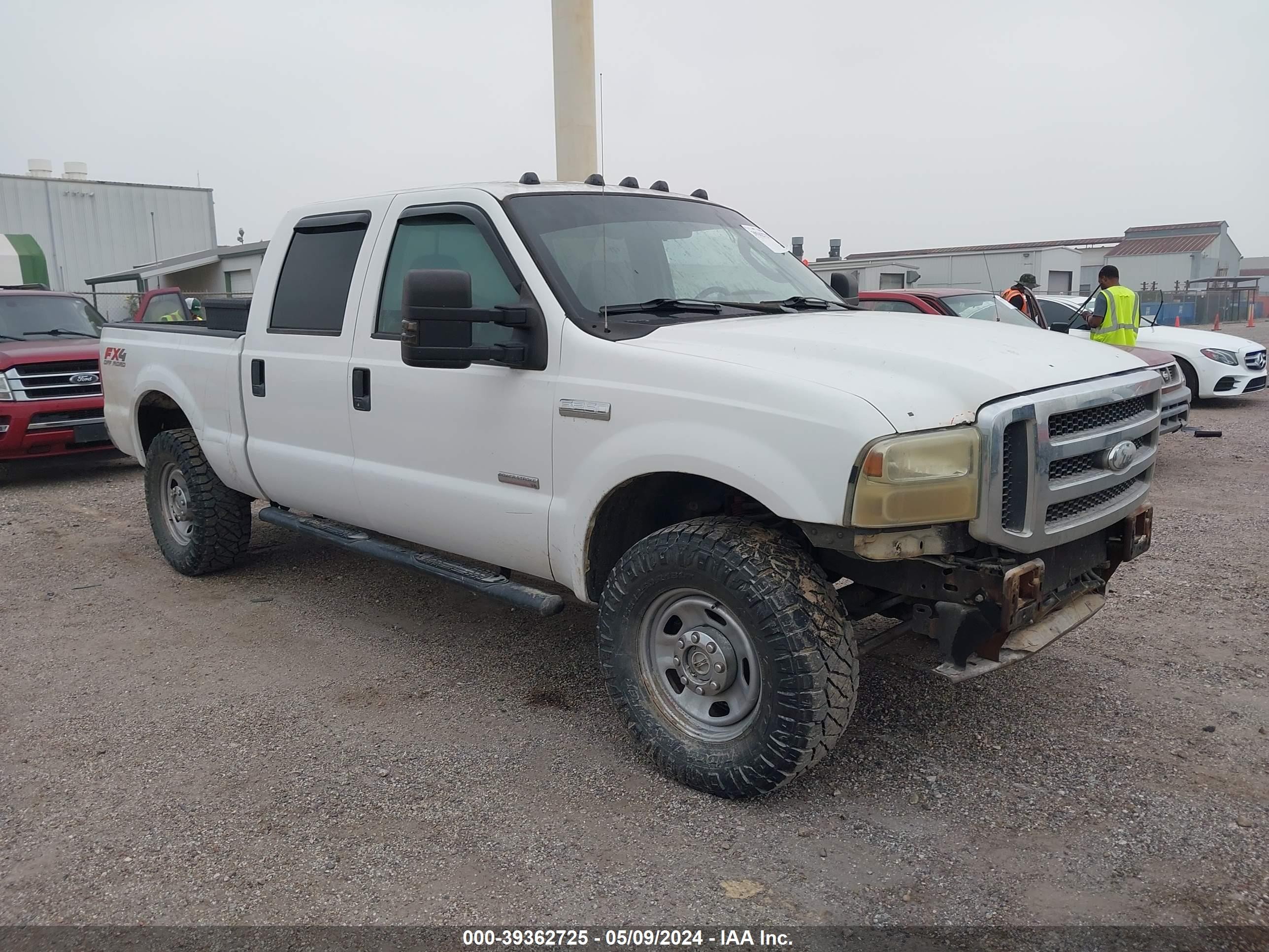 FORD F250 2005 1ftsw21p15ec35452