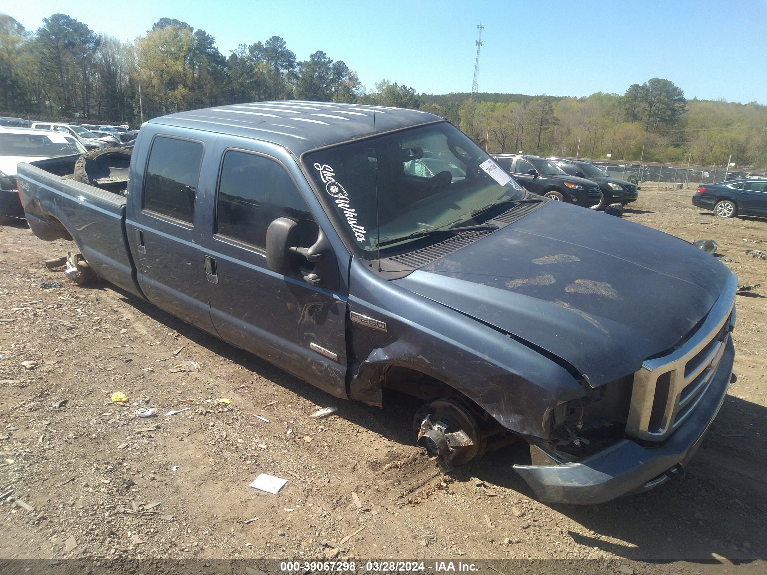 FORD F250 2006 1ftsw21p16eb41119